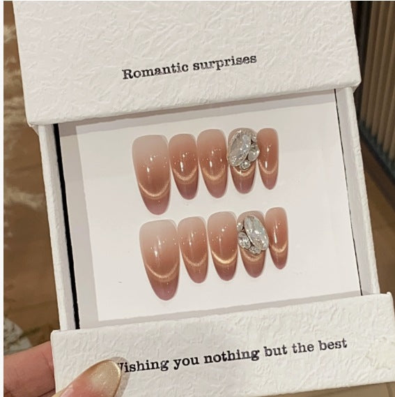 0995- Handmade press on nails