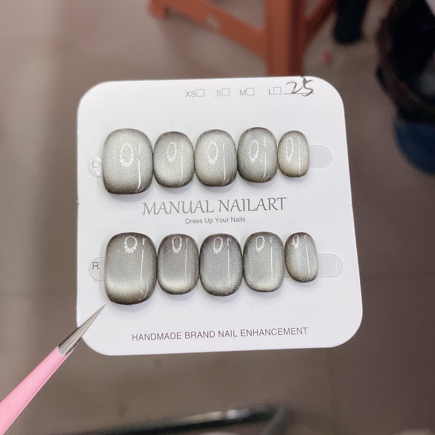 1026- Handmade press on nails