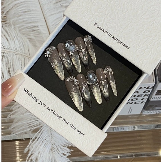 0995- Handmade press on nails