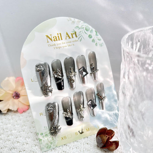 1032- Handmade press on nails