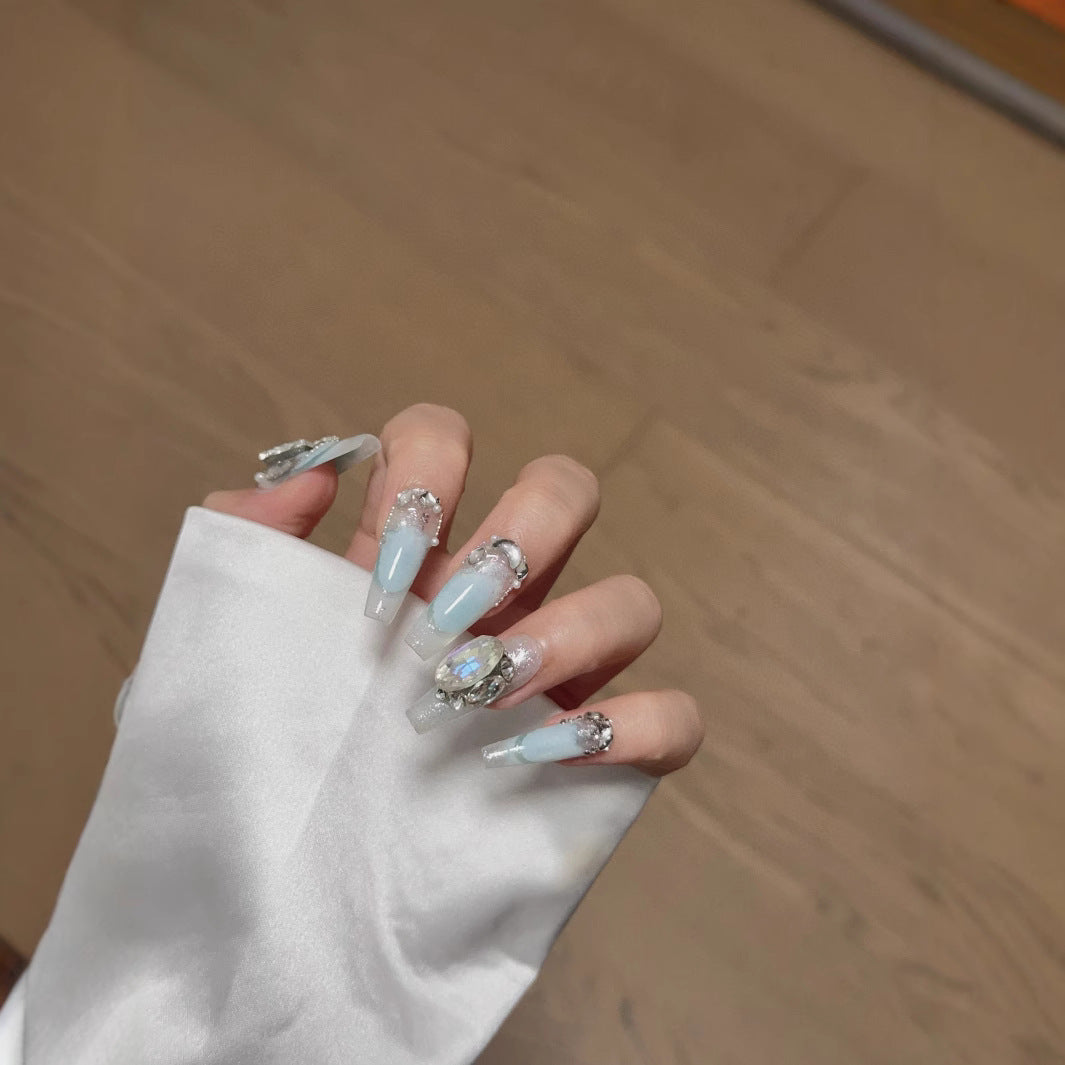 1025- Handmade press on nails