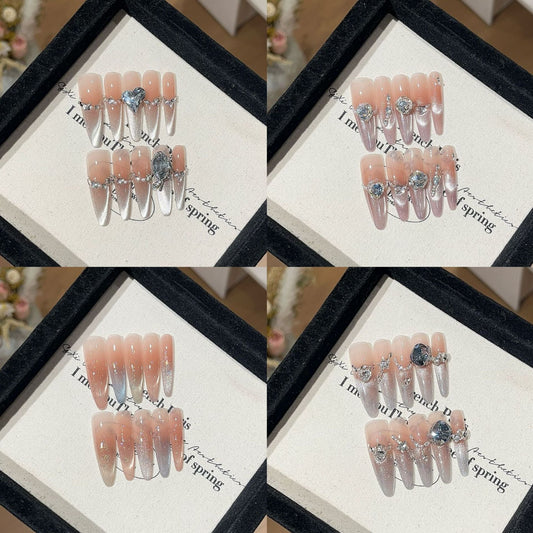 0995- Handmade press on nails