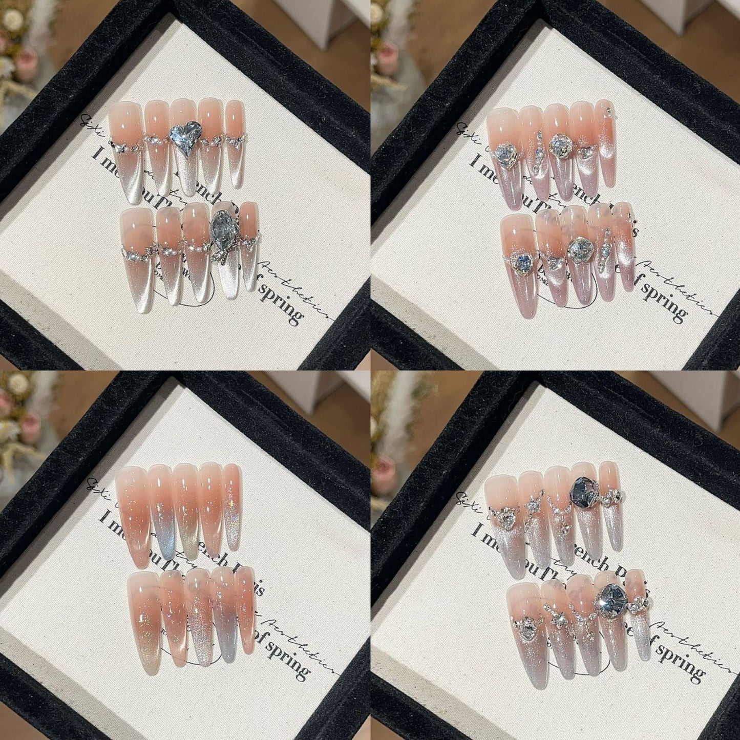 1034- Handmade press on nails