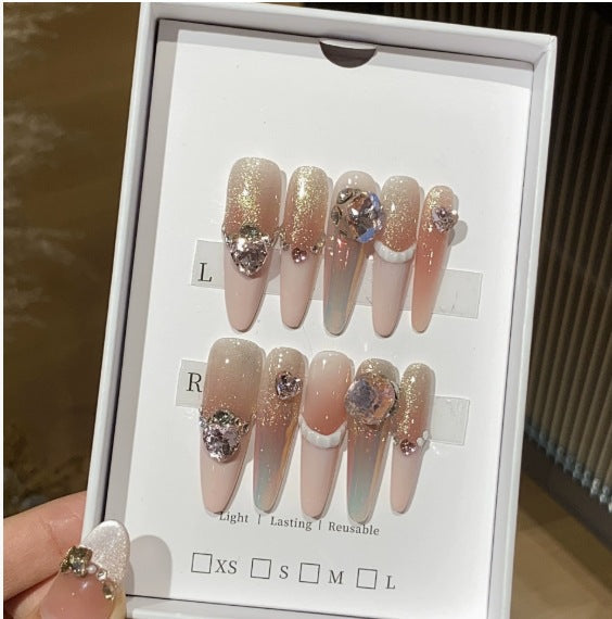 1034- Handmade press on nails