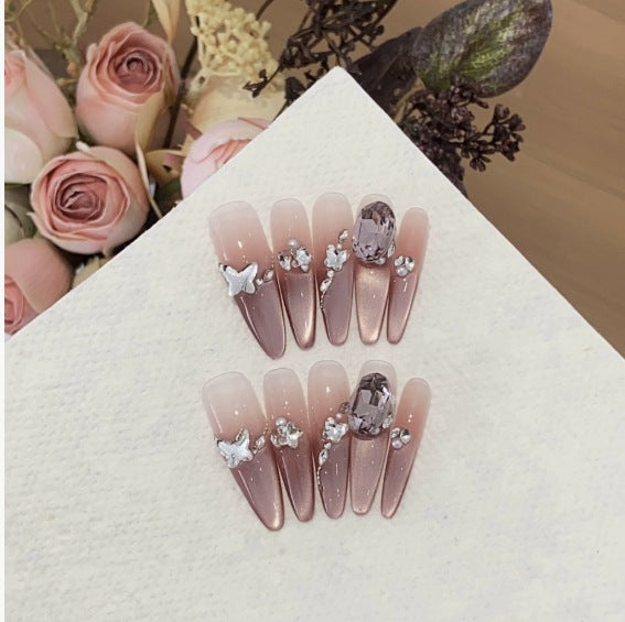 1033- Handmade press on nails