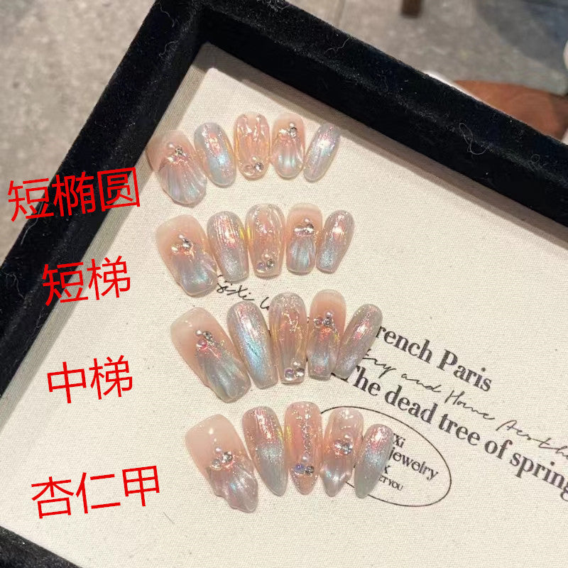 0949- Handmade press on nails