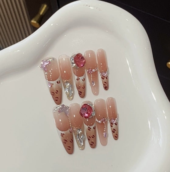 1033- Handmade press on nails