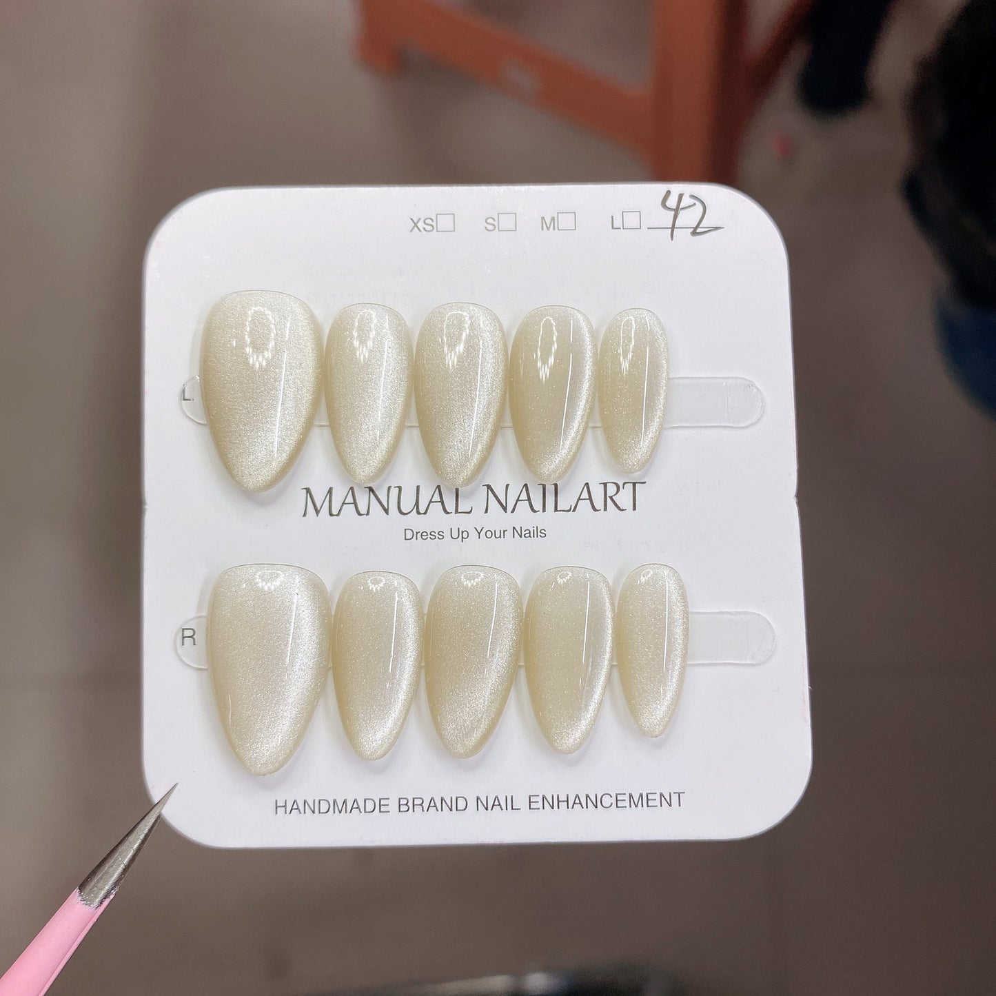 0965- Handmade press on nails