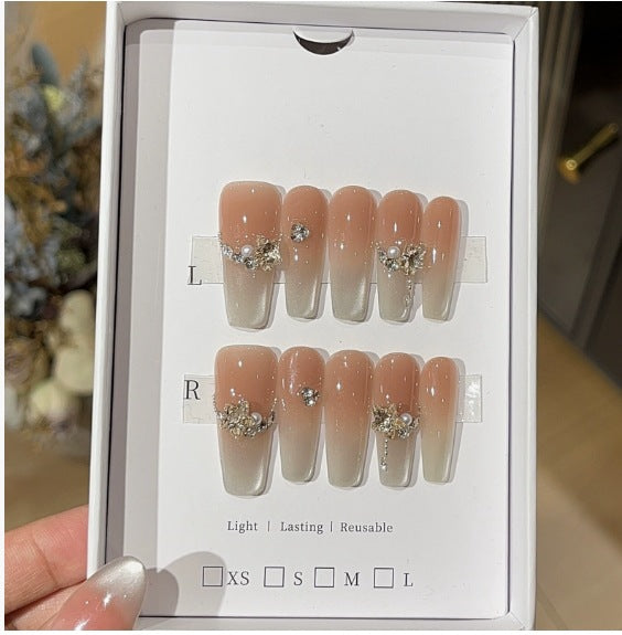 0995- Handmade press on nails