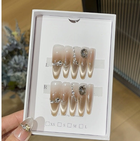 1034- Handmade press on nails