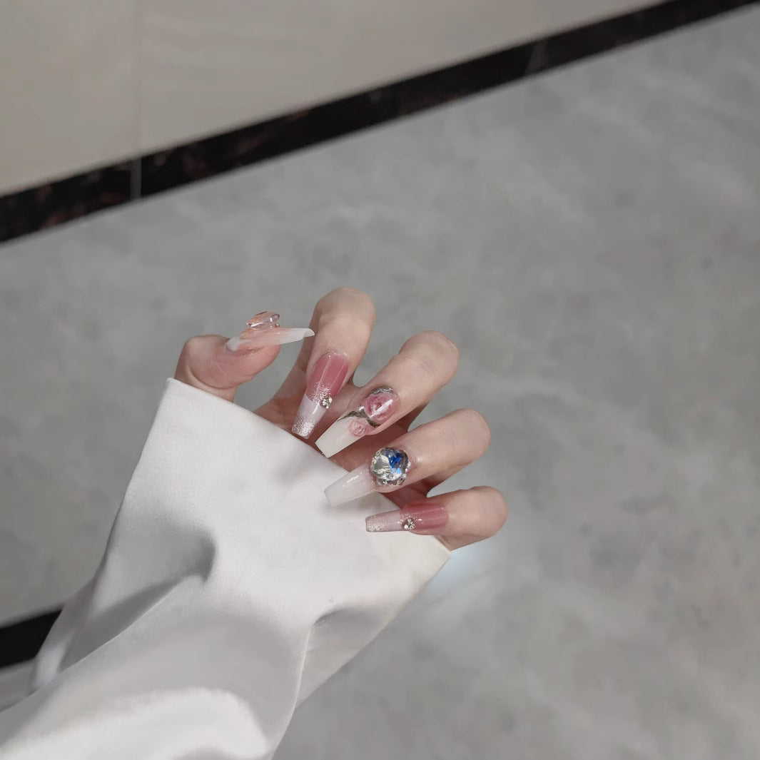 1025- Handmade press on nails