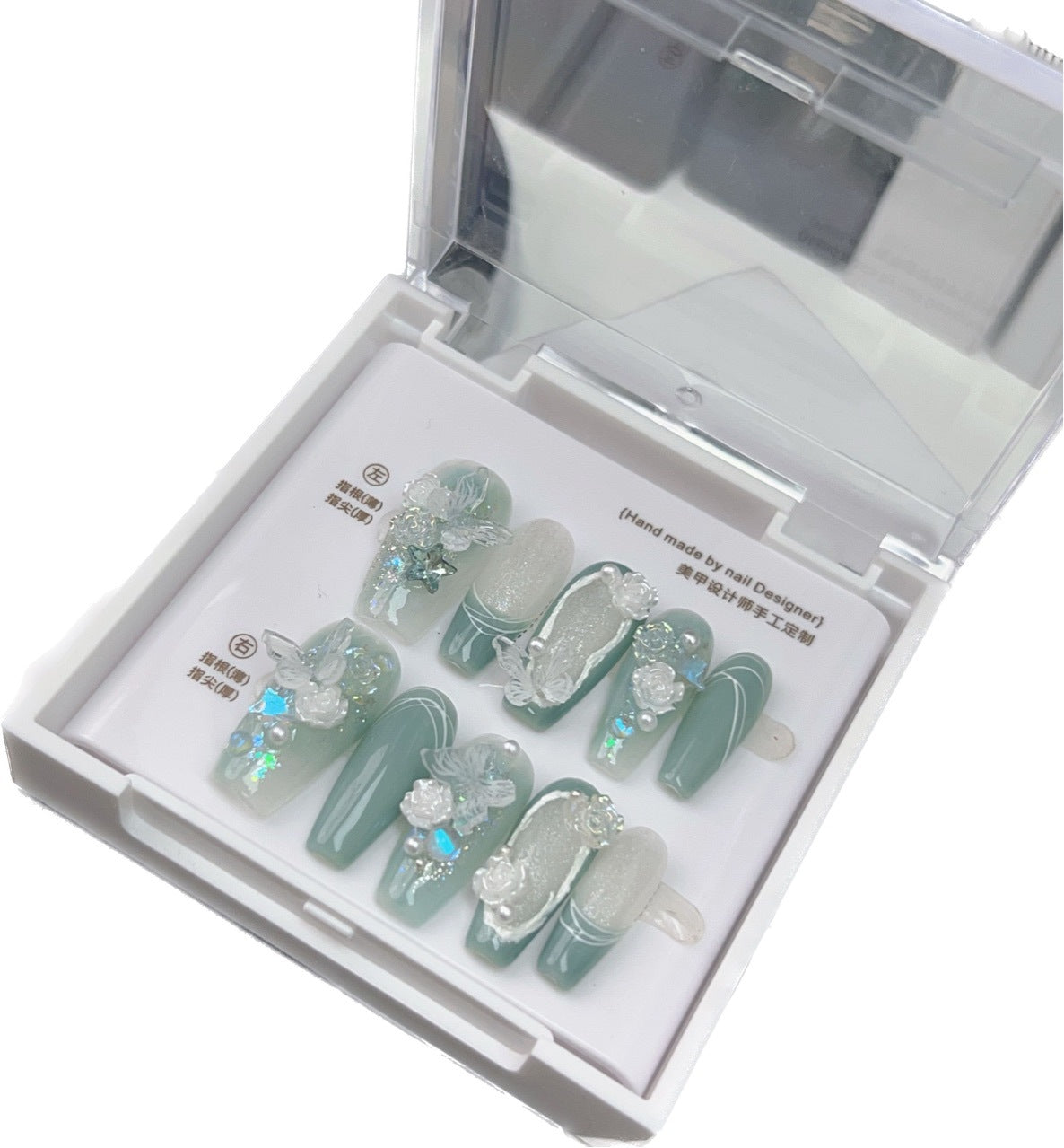 0959- Handmade press on nails