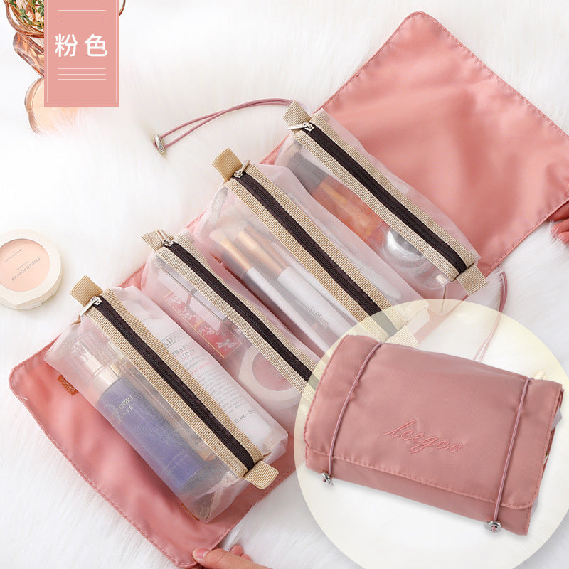 Four-in-one cosmetic bag