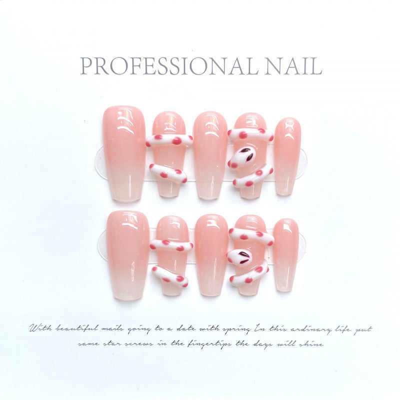 0937- Handmade press on nails