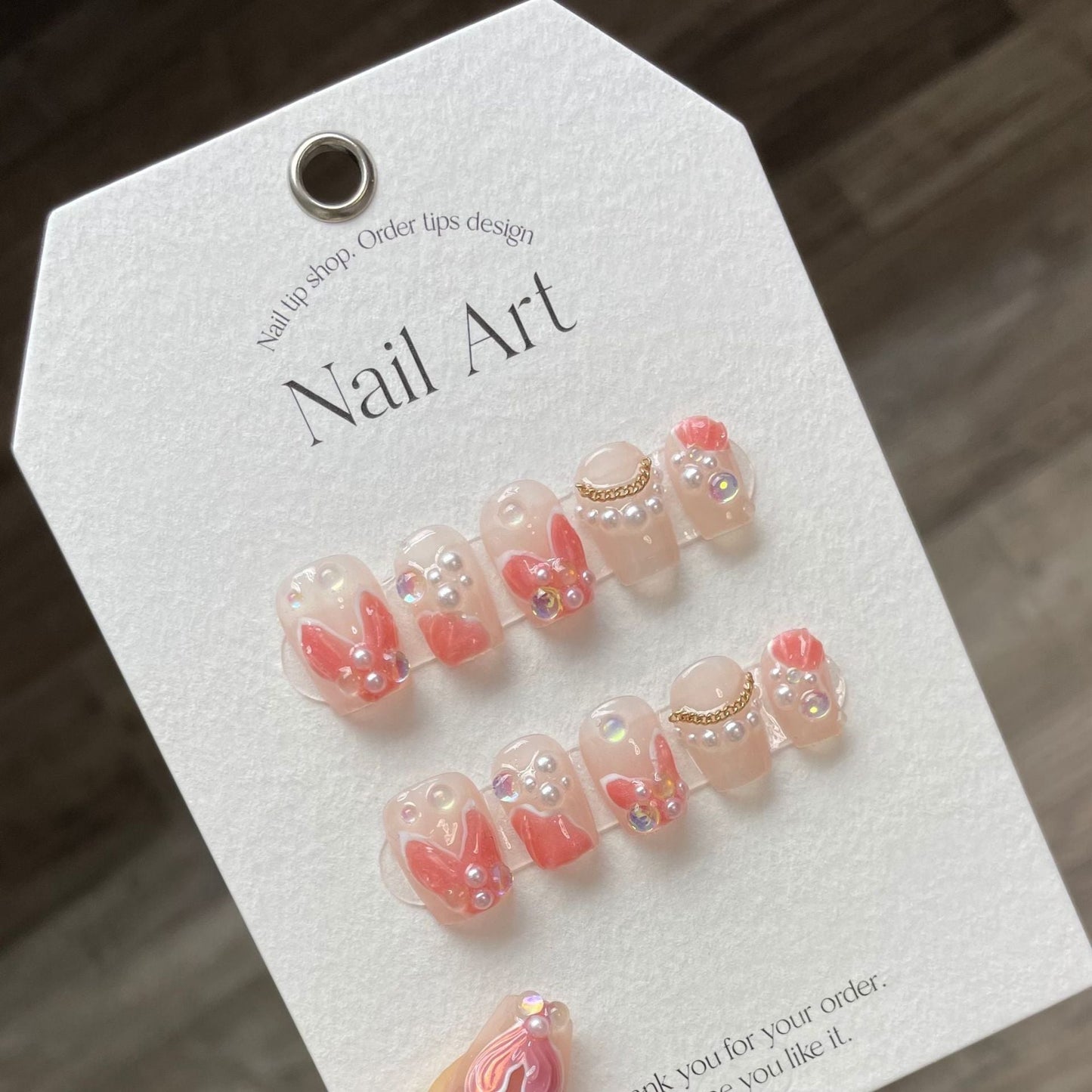 1024- Handmade press on nail