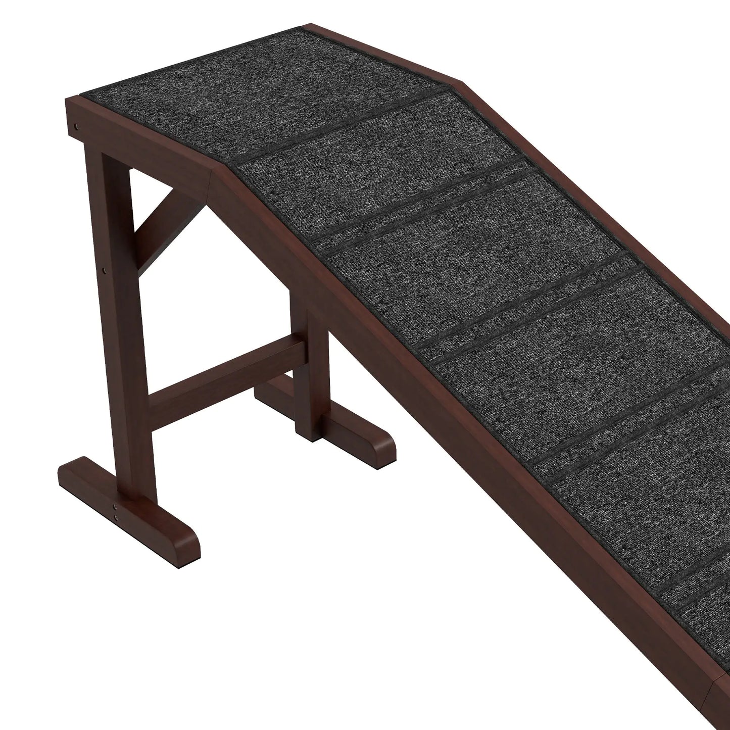 SafeStride Non-Slip Pet Ramp with Platform