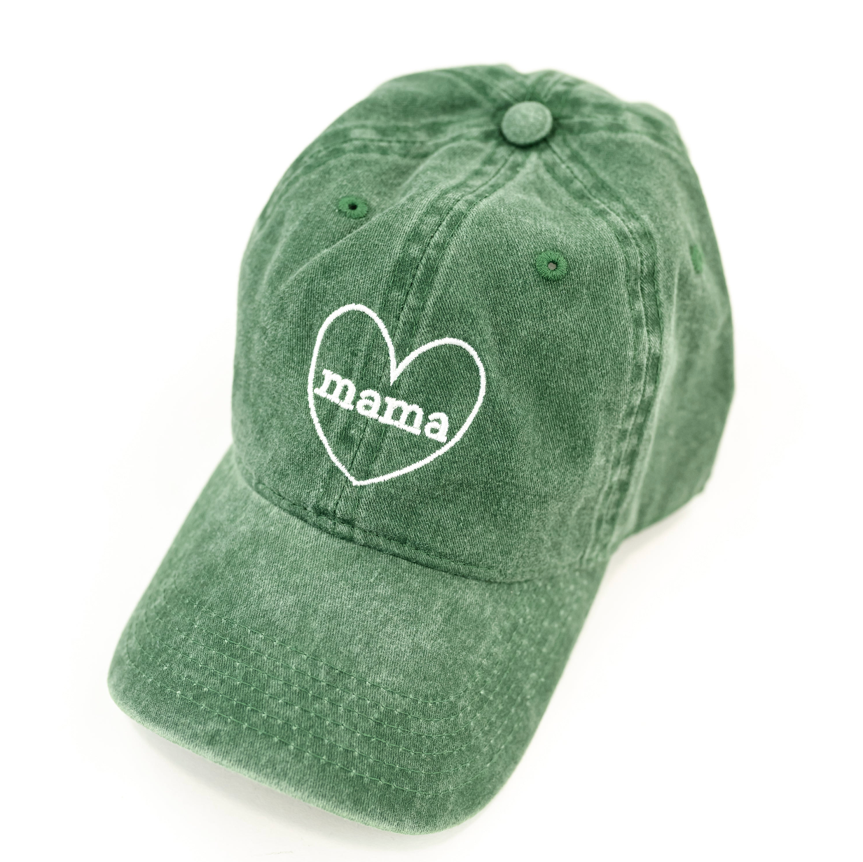 Mama (Heart Around) - Adult Baseball Cap