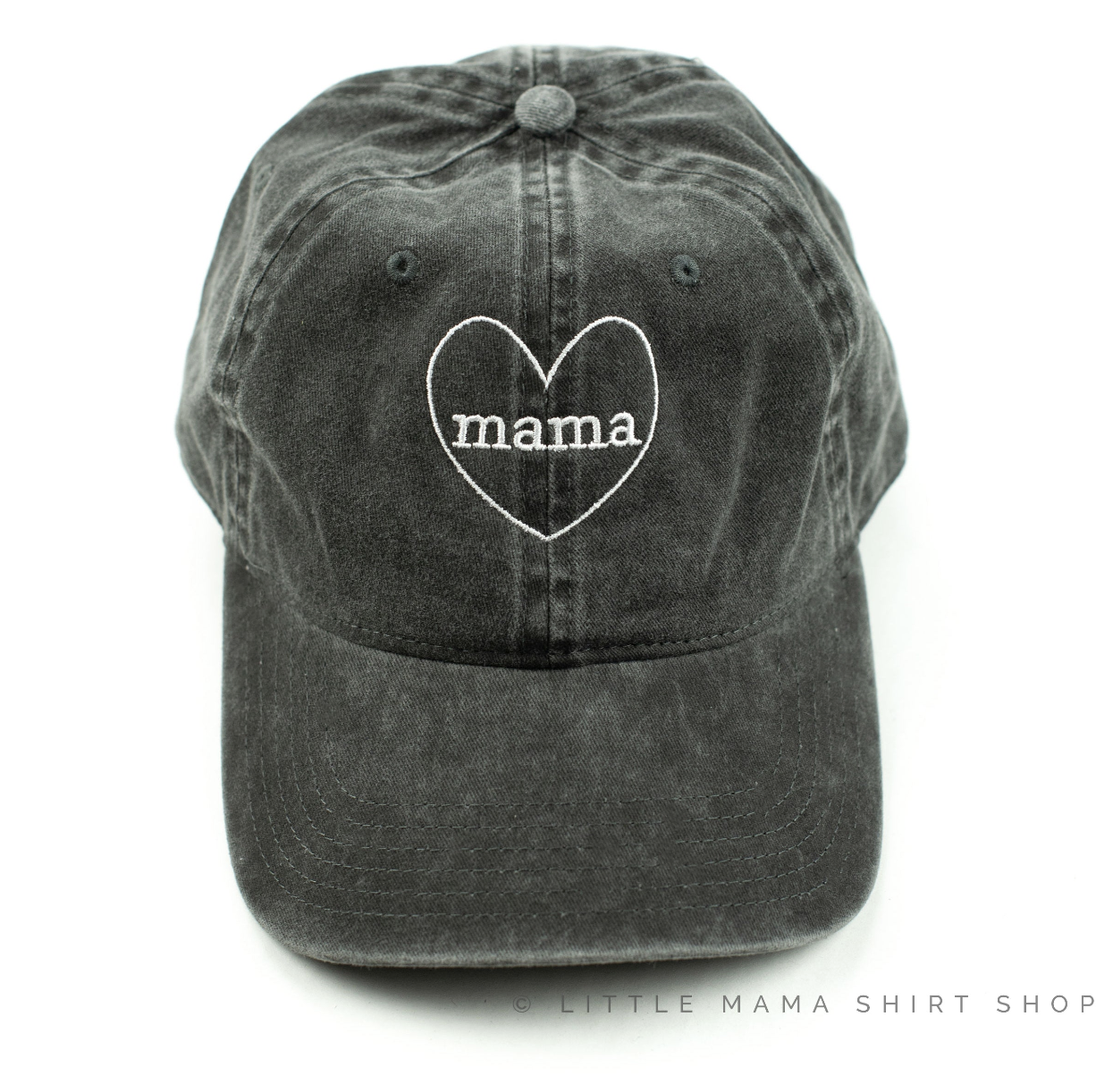 Mama (Heart Around) - Adult Baseball Cap