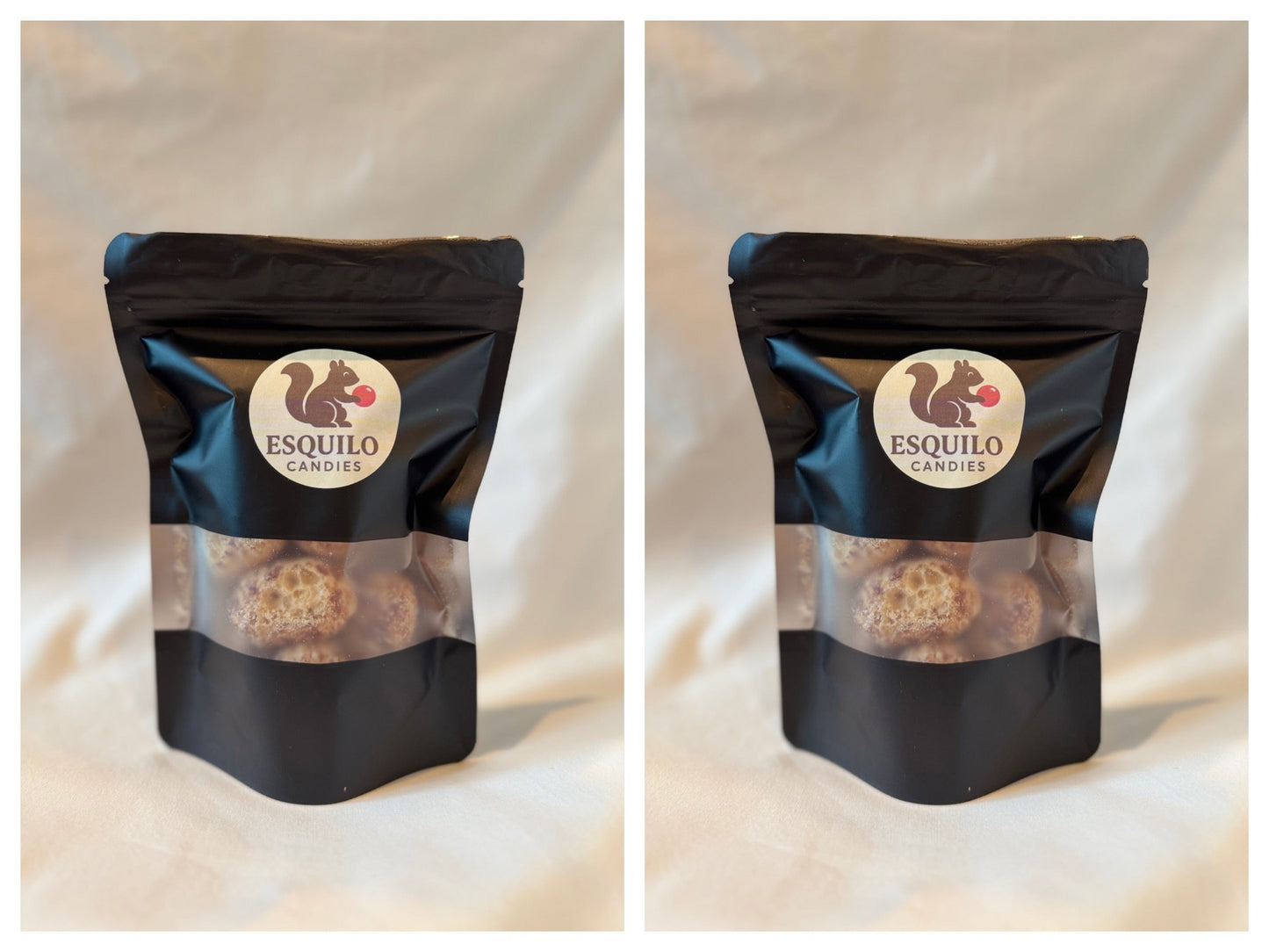 Freeze-Dried Chocolate Caramel Puffs