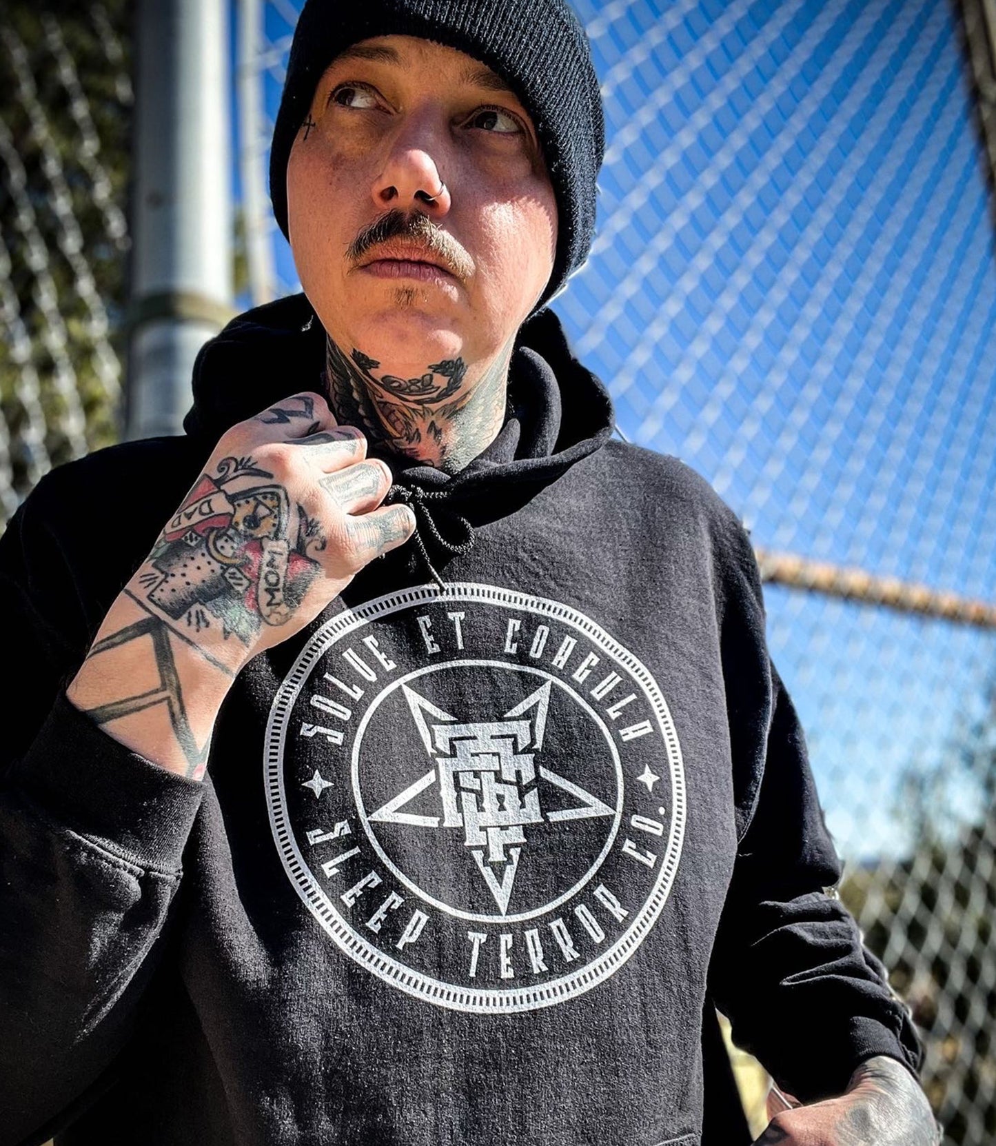 Solve Et Coagula Pentagram Pullover Hoodie