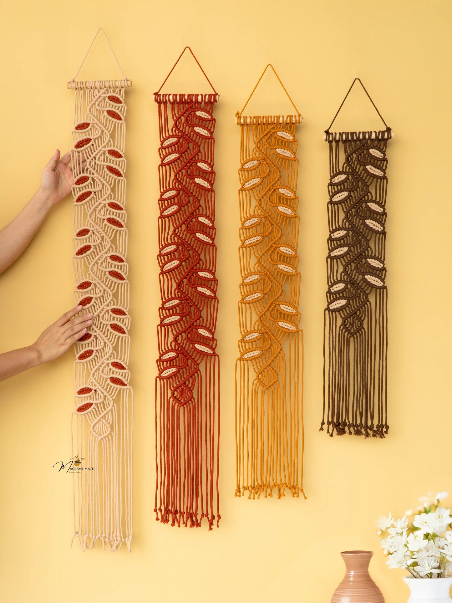 Vesta Earth Macrame Wall Hanging