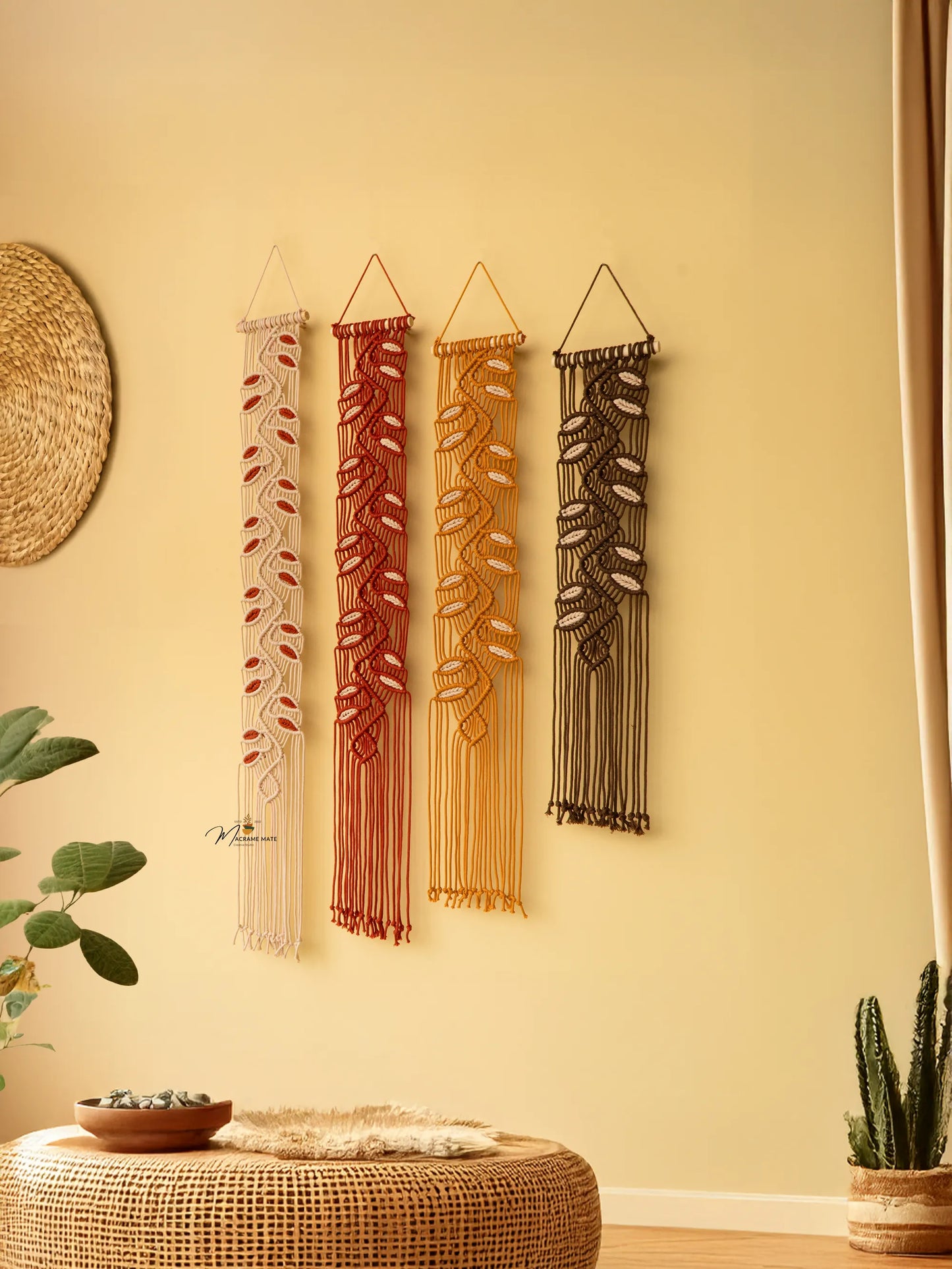 Vesta Earth Macrame Wall Hanging