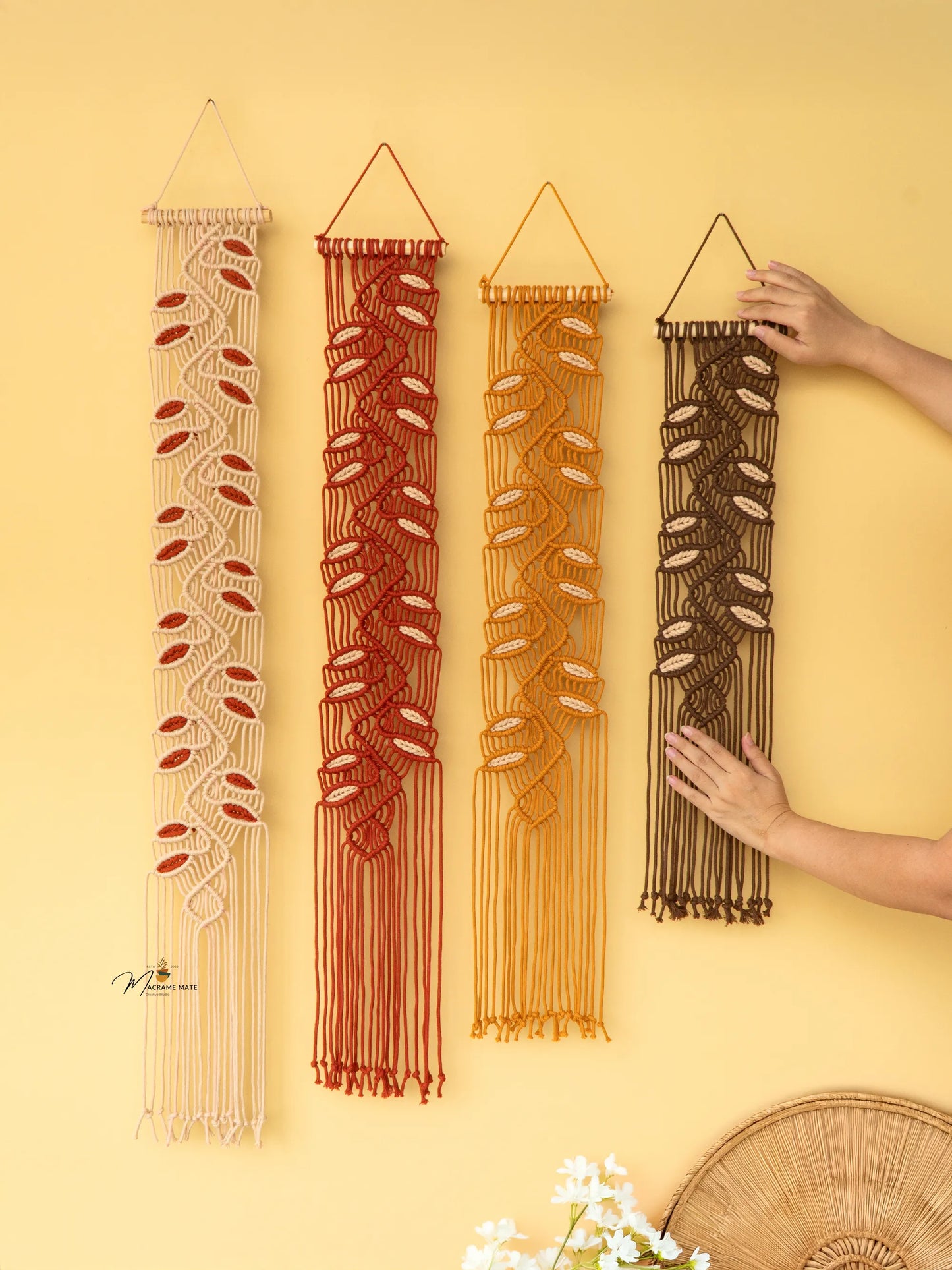 Vesta Earth Macrame Wall Hanging