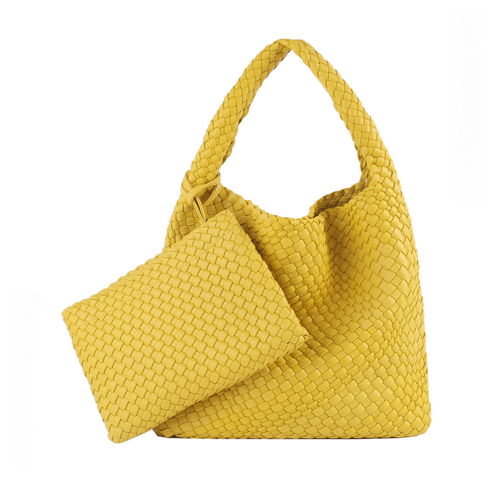 Commuter Bag Large Woven Purse 2 in 1