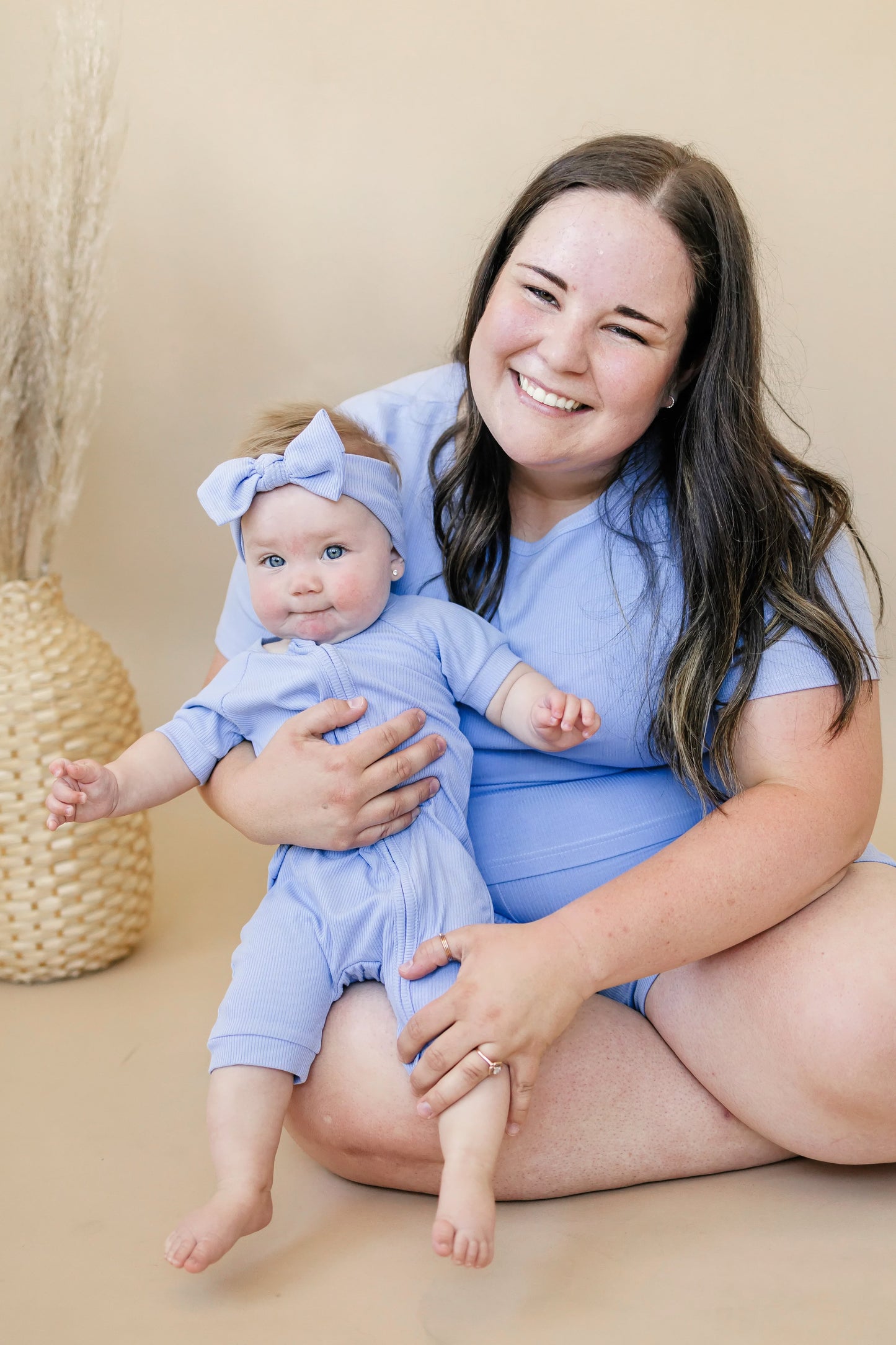 Women's Ribbed Bamboo Pajama Top & Bottoms - sold as separates