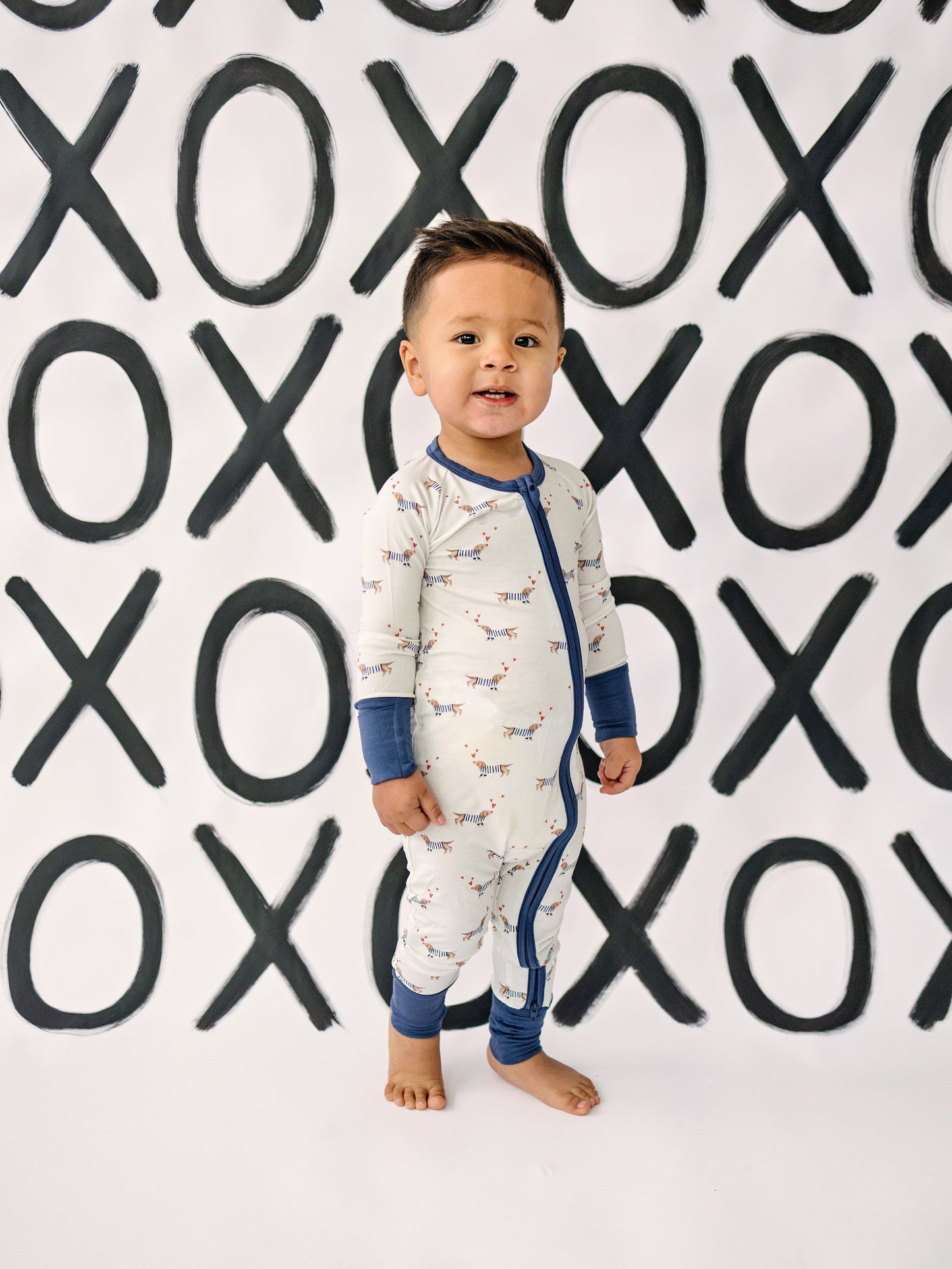 Puppy Love Bamboo Zippy Pajamas