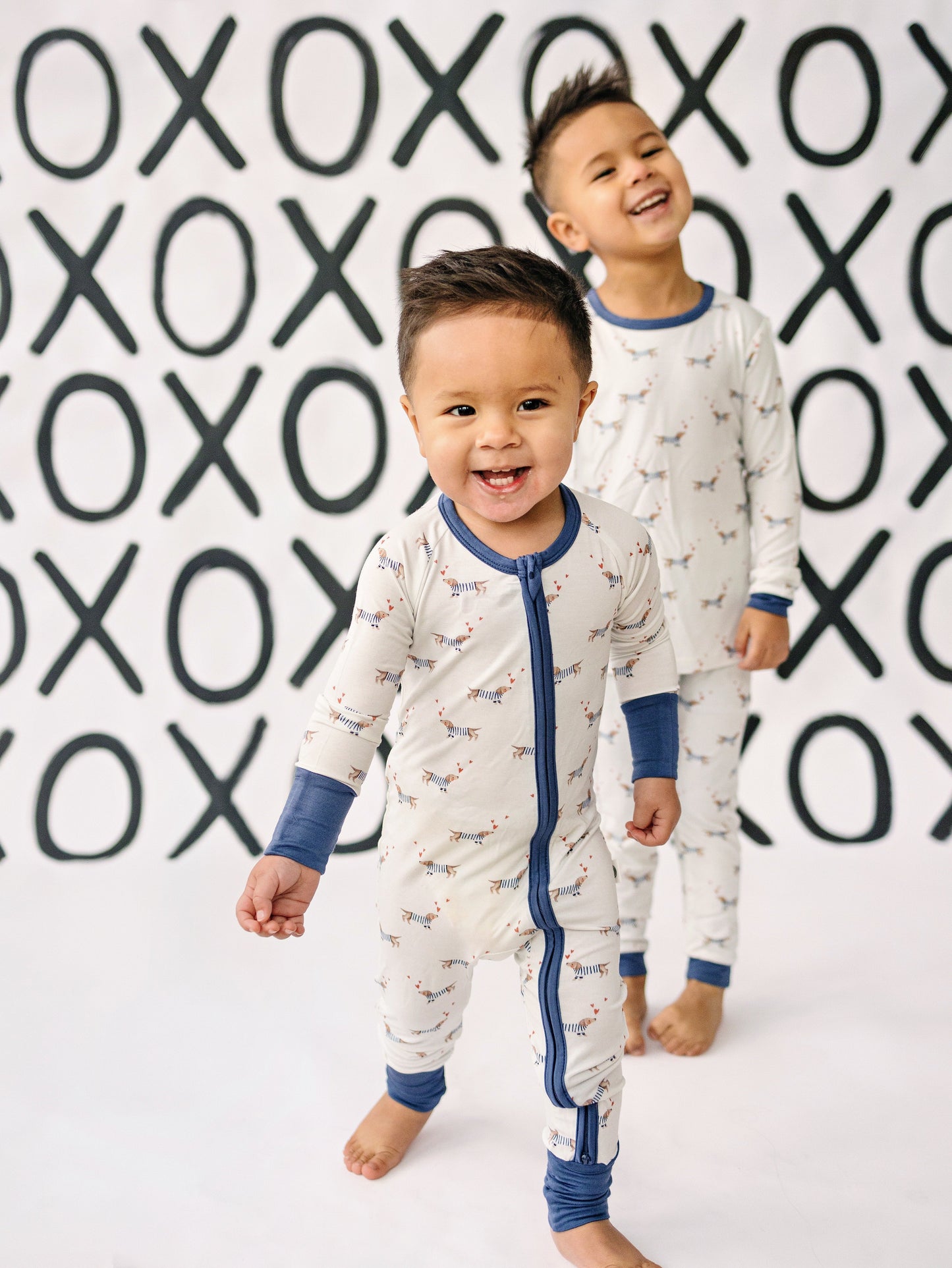 Puppy Love Bamboo Zippy Pajamas