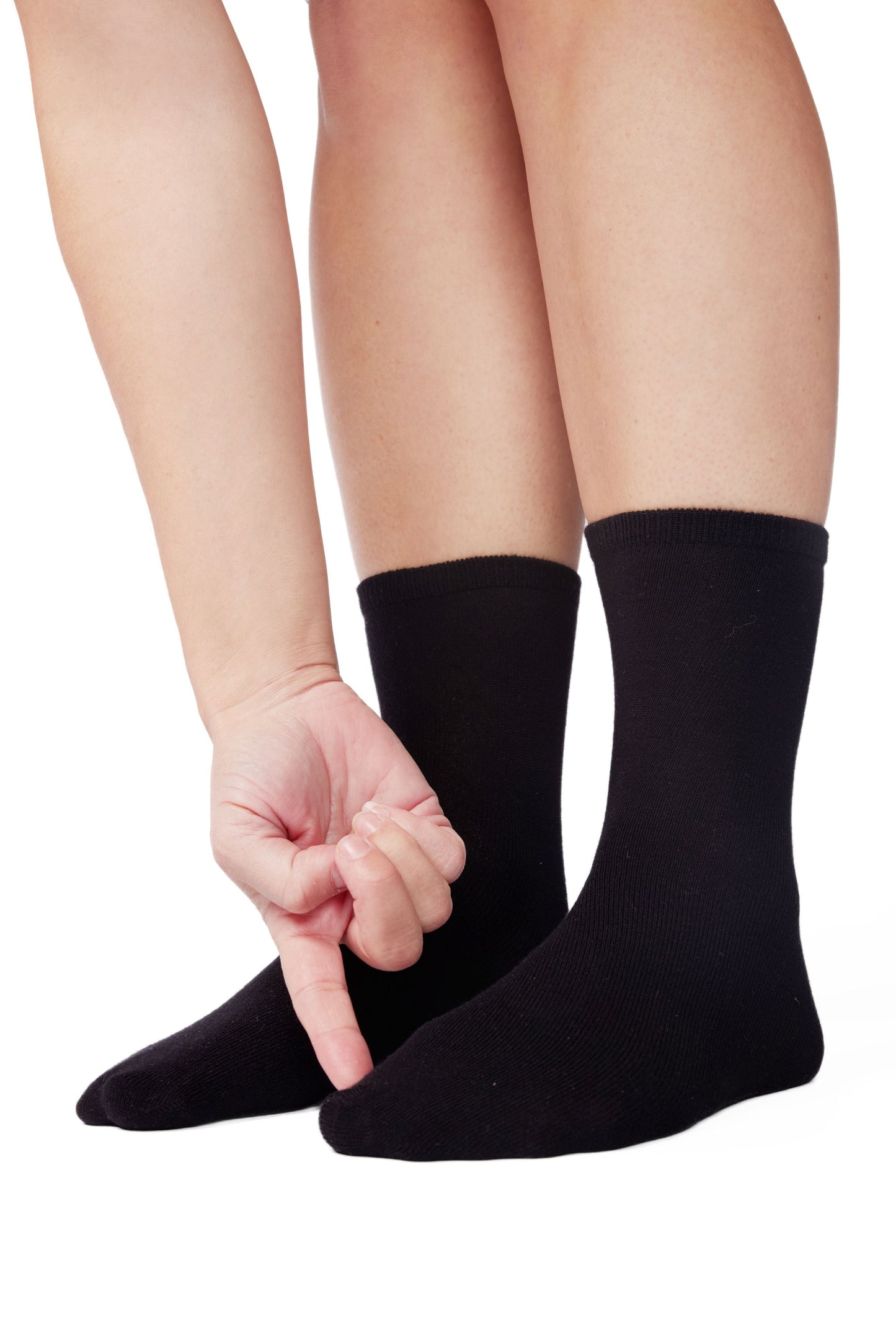 SmoothToe™ Essentials Crew – Seamless Toe Sensory-Friendly Socks 5-Pack