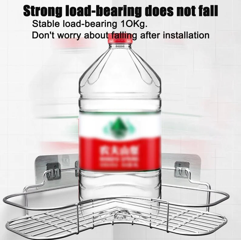 Triangular Bathroom Corner Organizer