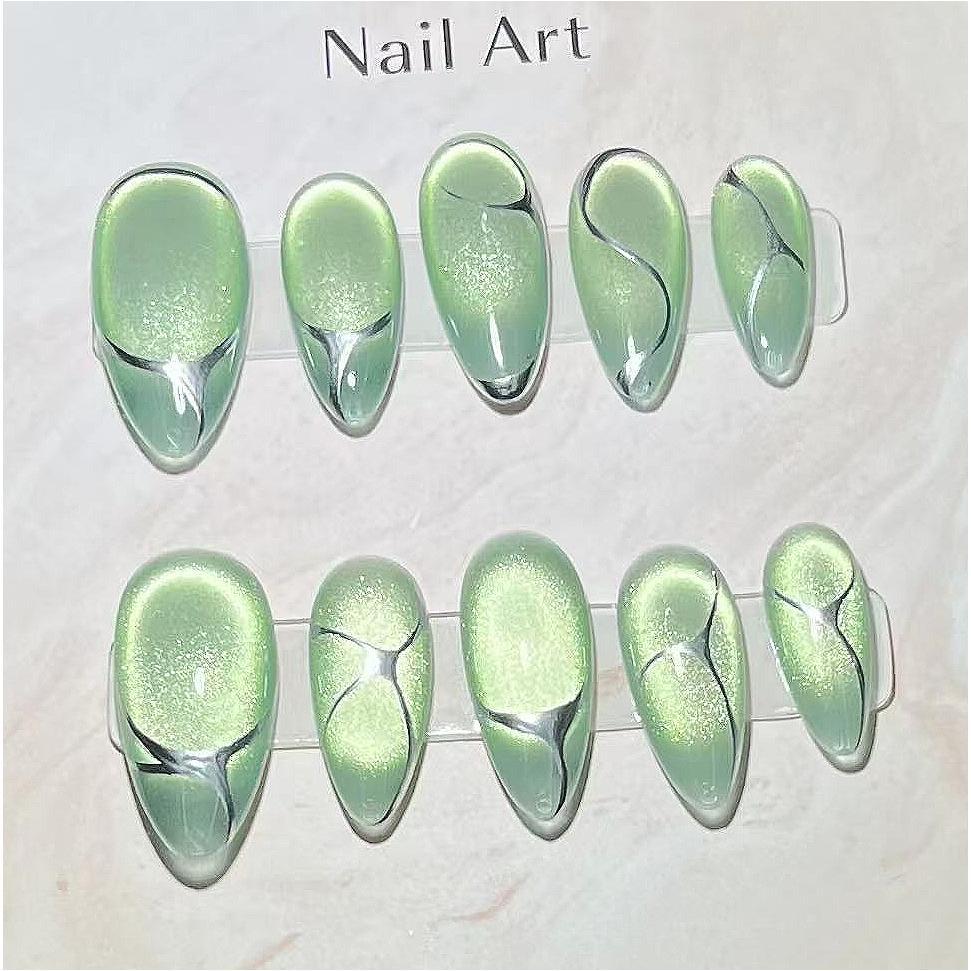 1075 Handmade Press on Nails