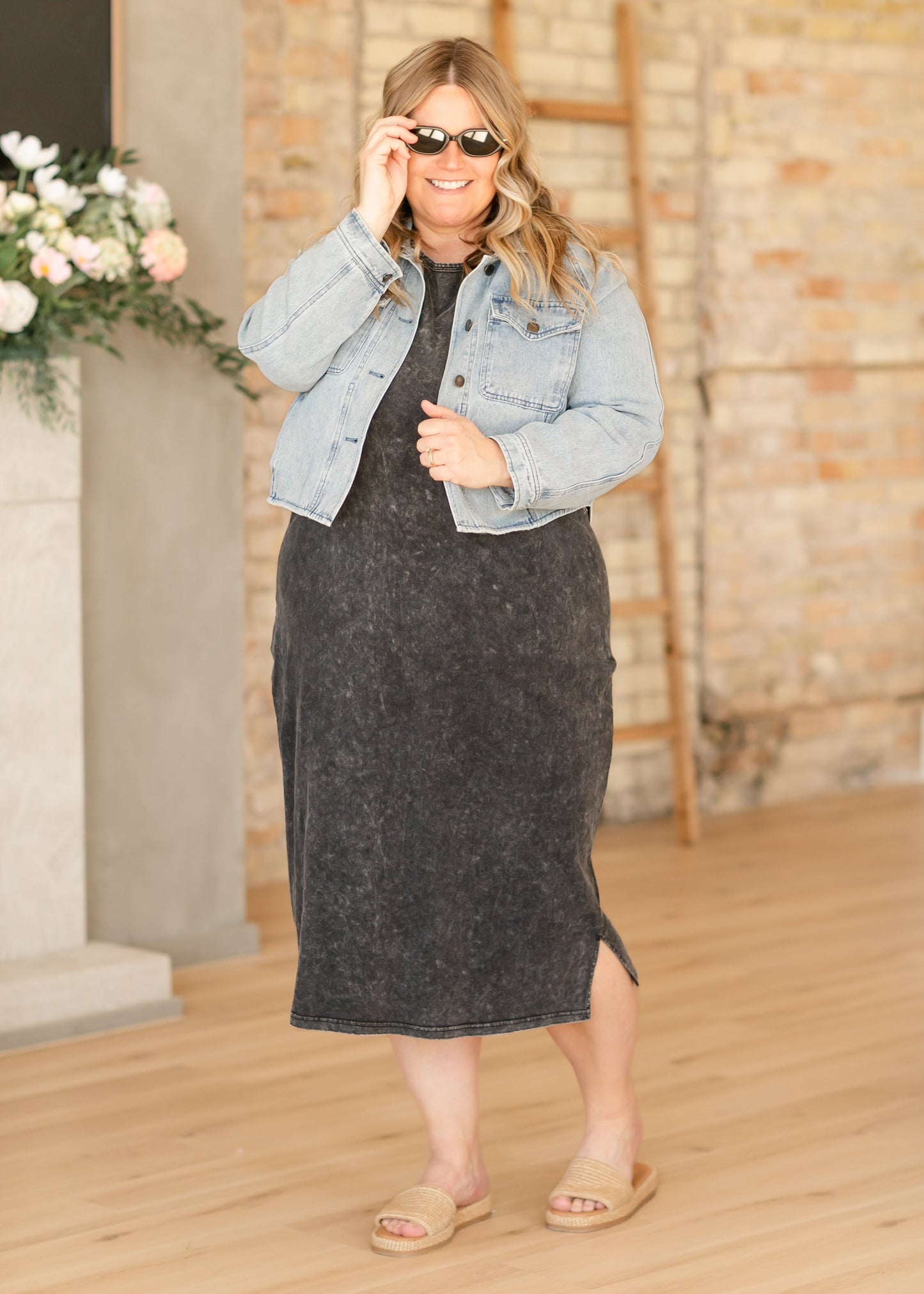 Sleeveless Midi Dress - FINAL SALE