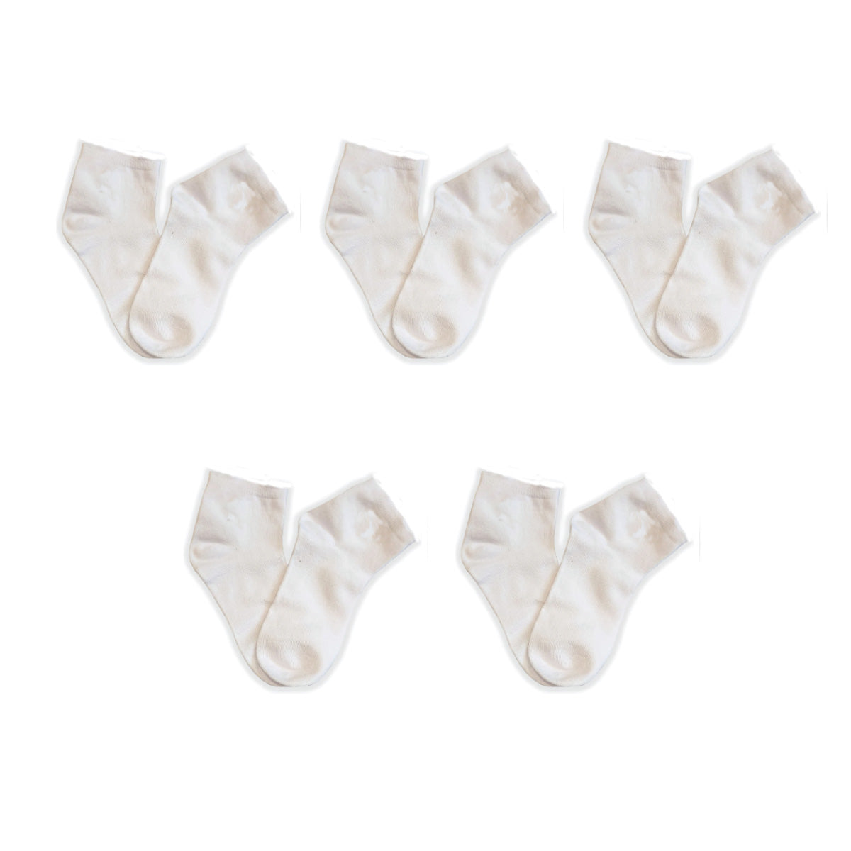 SmoothToe™ Essentials Ankle – Seamless Toe Sensory-Friendly Socks 5-Pack