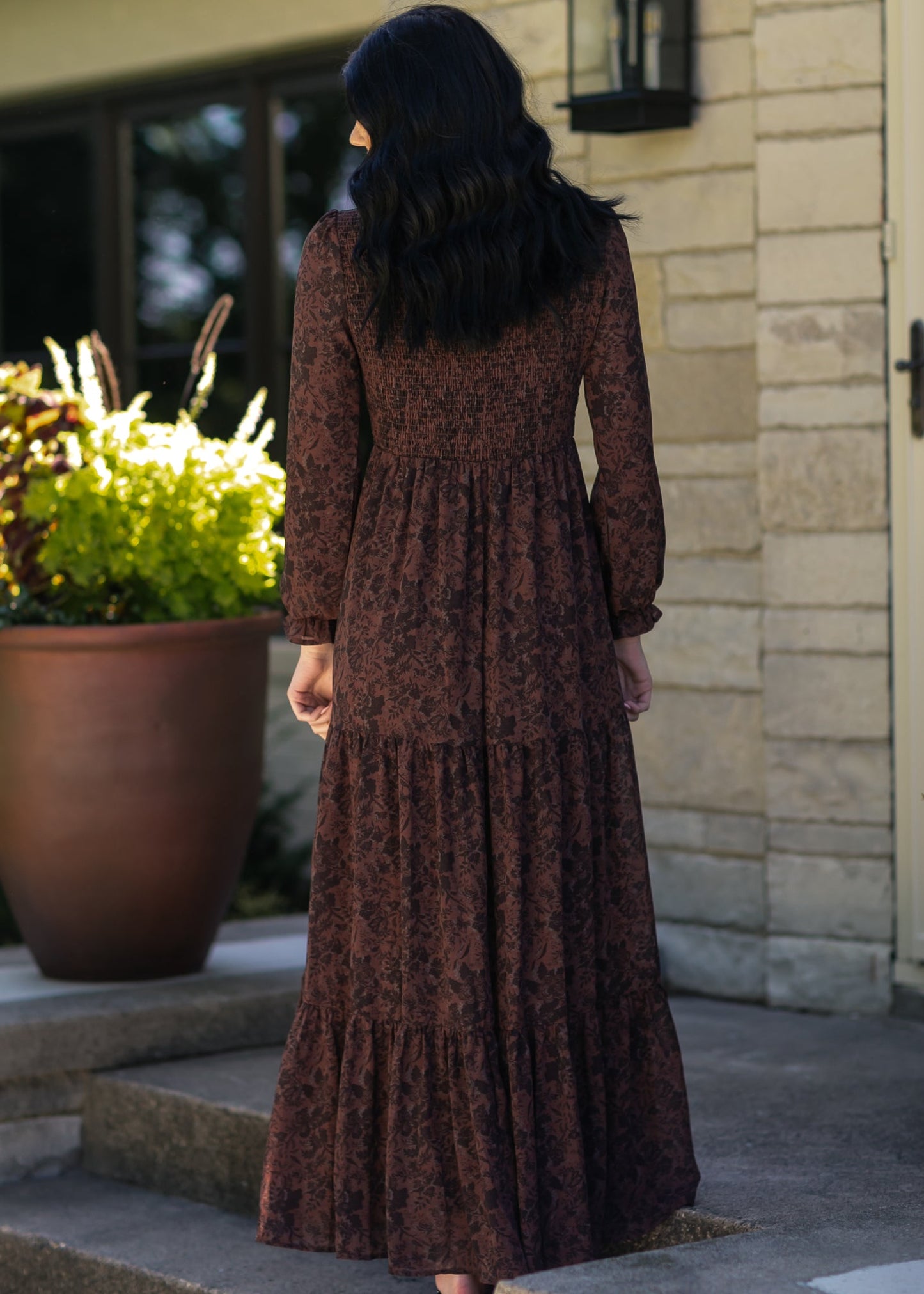 Aurora Smocked Maxi Dress