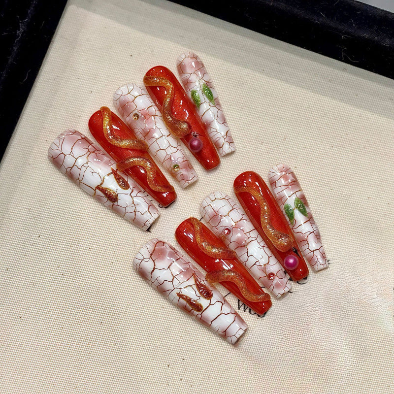 1023- Handmade press on nails