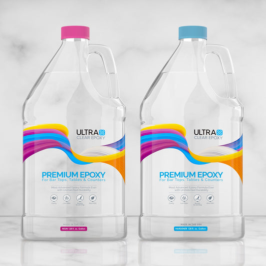 6 Gallons Bar Top and Table Top Clear Epoxy Resin