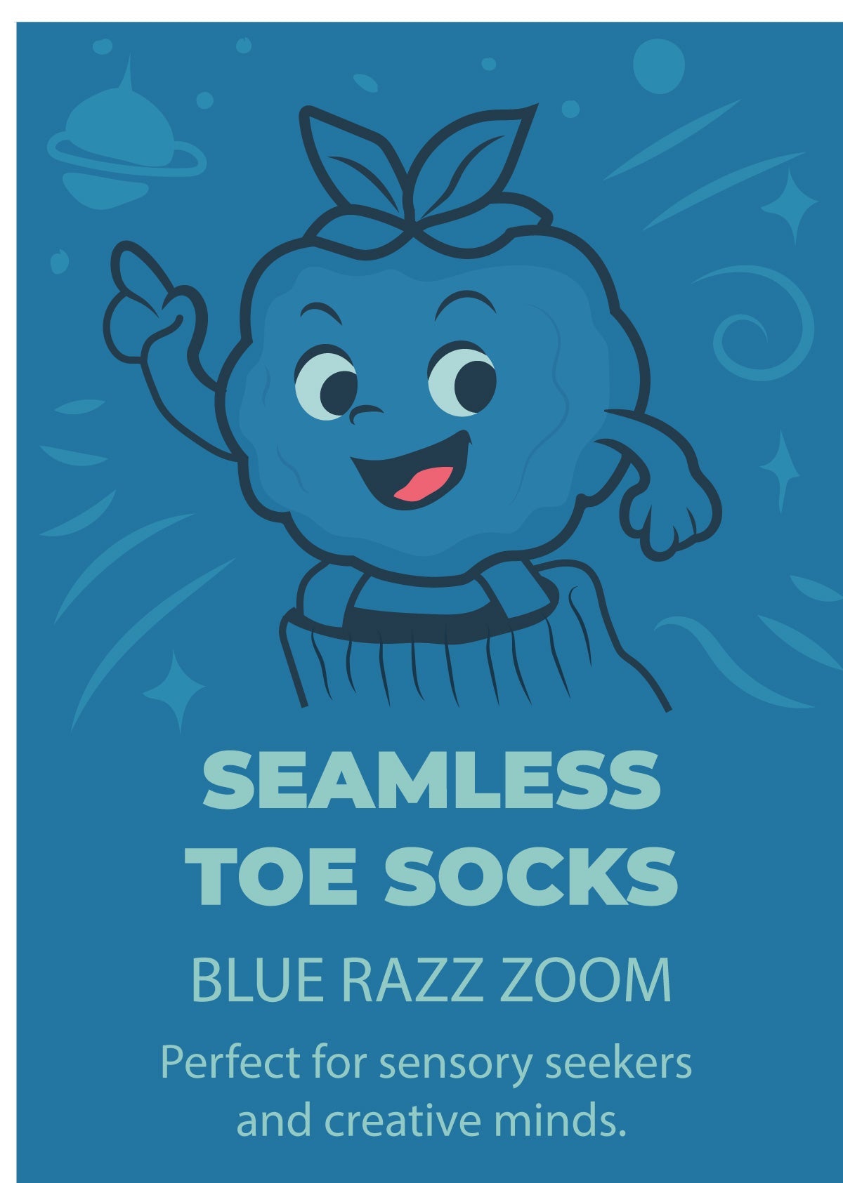 SmoothToe™ Ankle Fruit Feelings Collection –Seamless Toe Sensory-Friendly Socks *Single Pair / Build Your Bundle