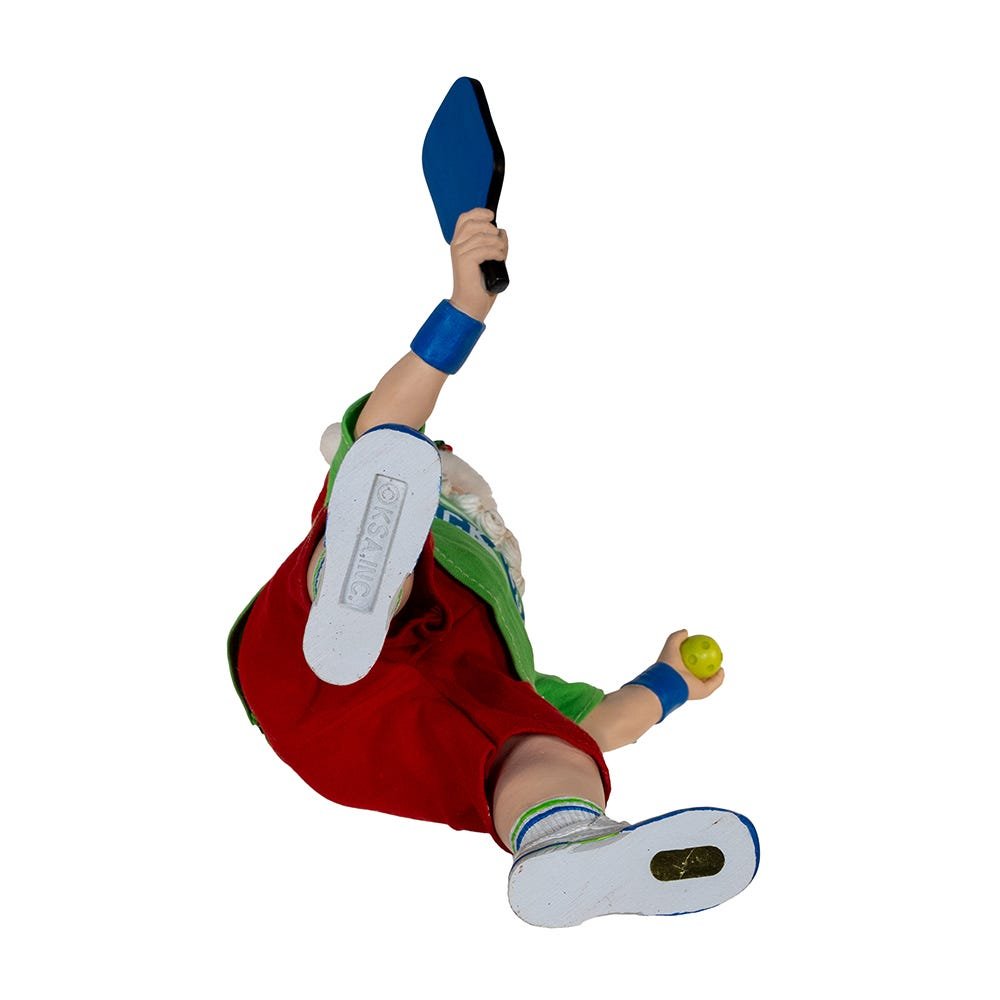Santa Playing Pickleball Kurt Adler 10-Inch