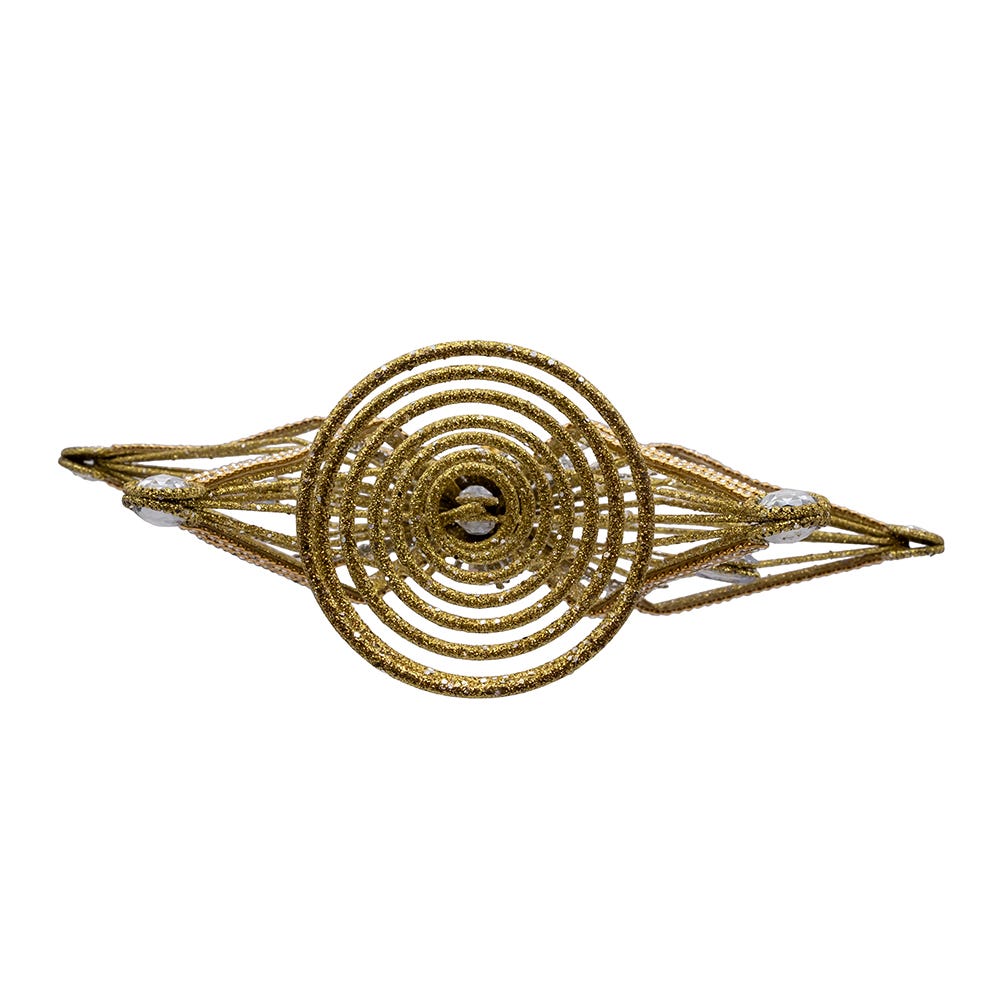 Kurt Adler 12.5-Inch Gold and Silver Star Tree Topper