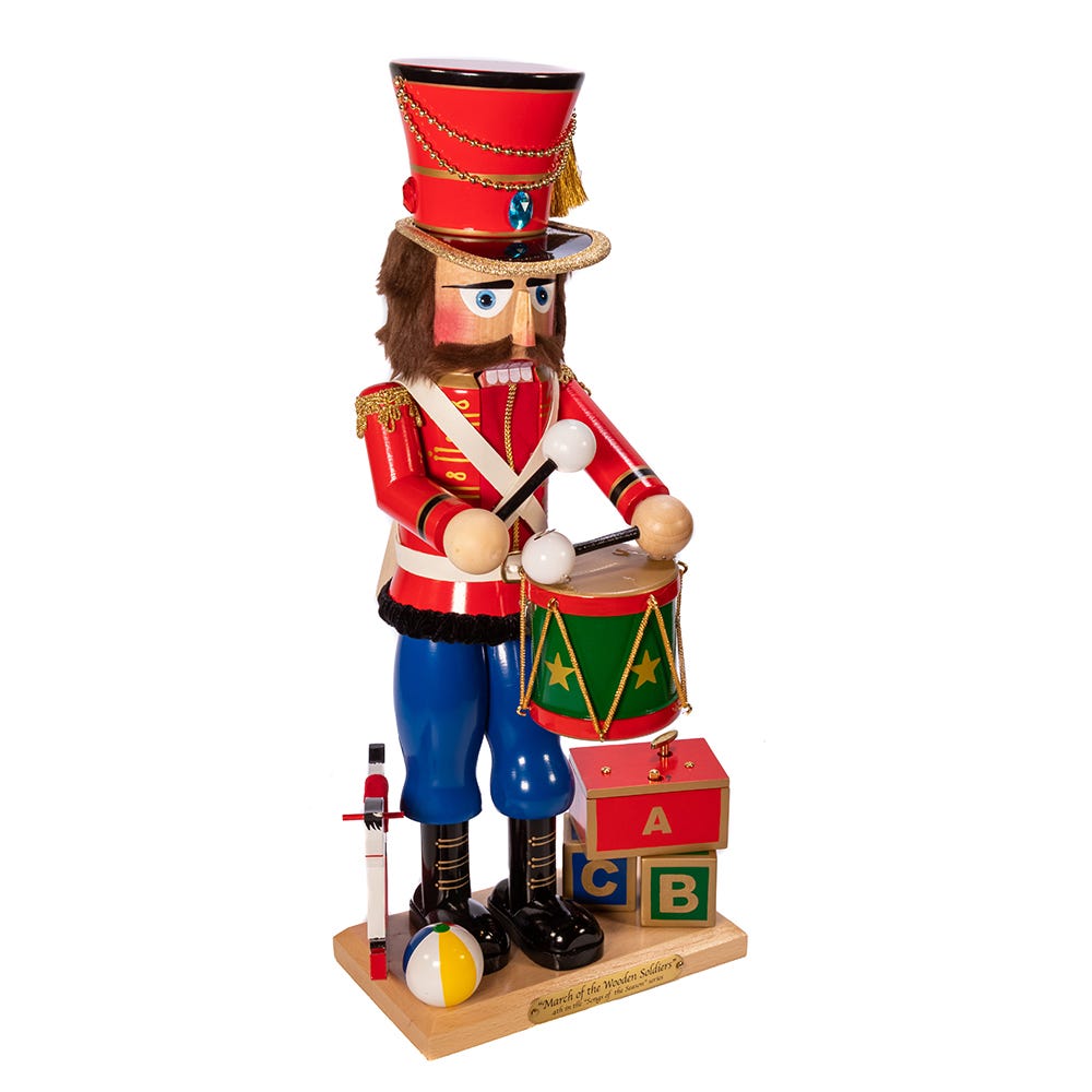 Kurt Adler 18-Inch Steinbach Musical Toy Soldier Nutcracker