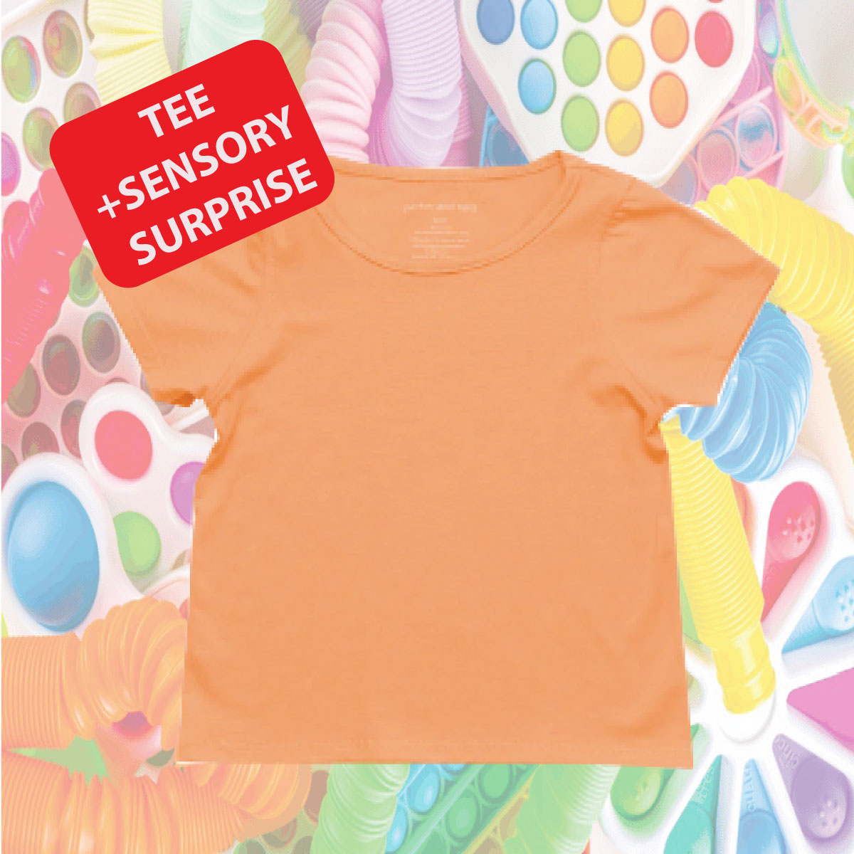 Sensory Fun Pack – Tee + Surprise Gift!
