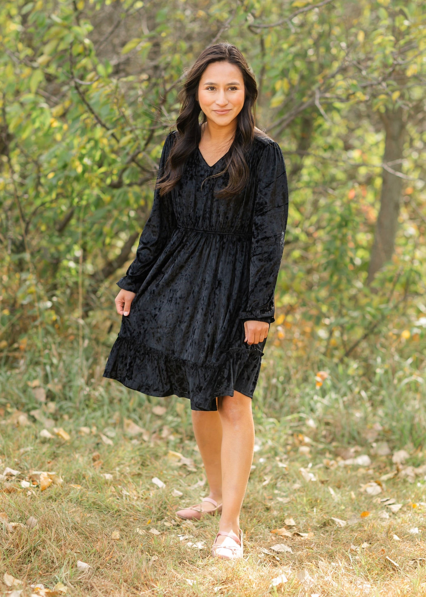 Diana Velvet Midi Dress