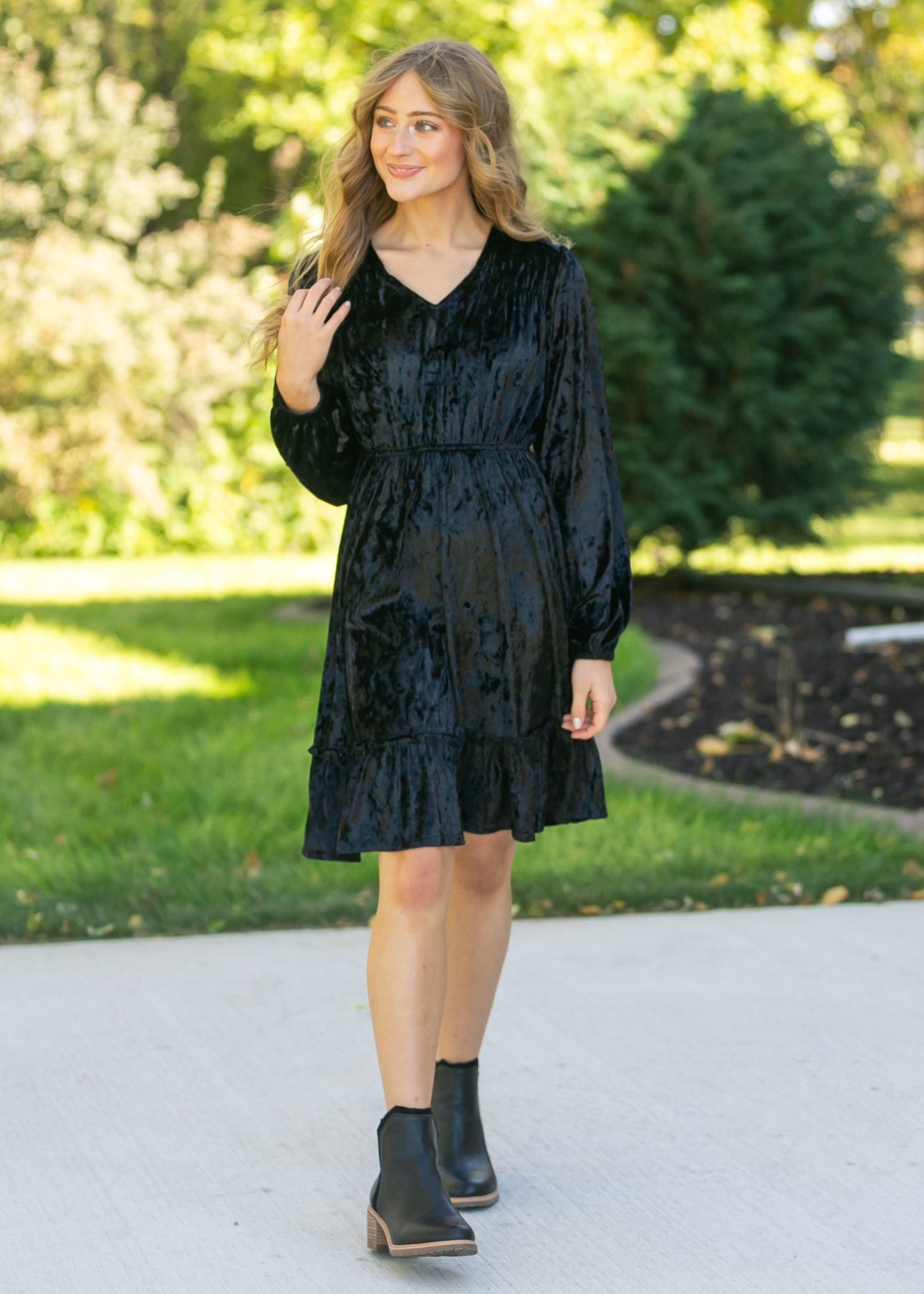 Diana Velvet Midi Dress