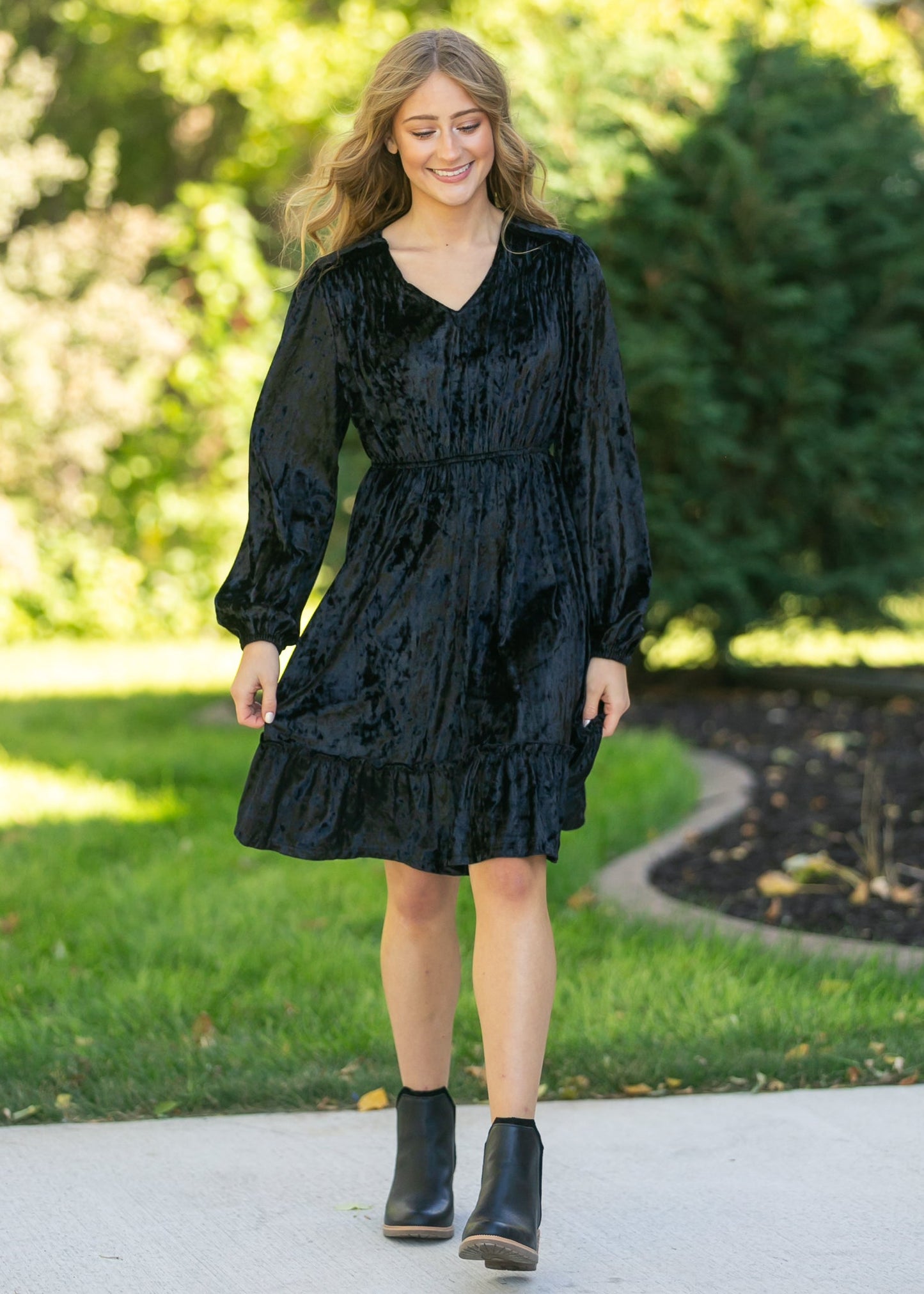 Diana Velvet Midi Dress