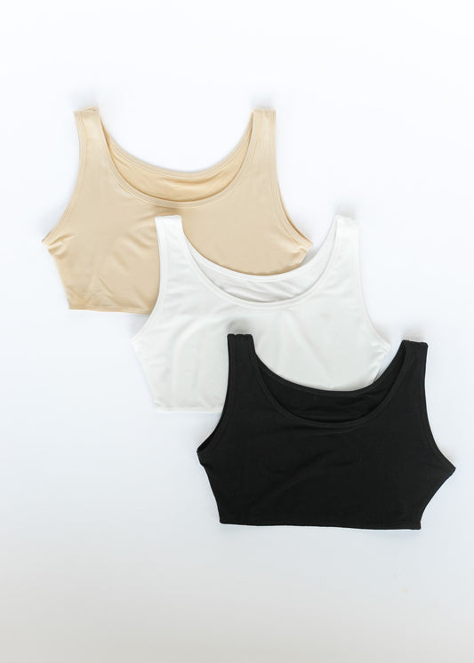 Dressy Demi Layering Tank-Bra