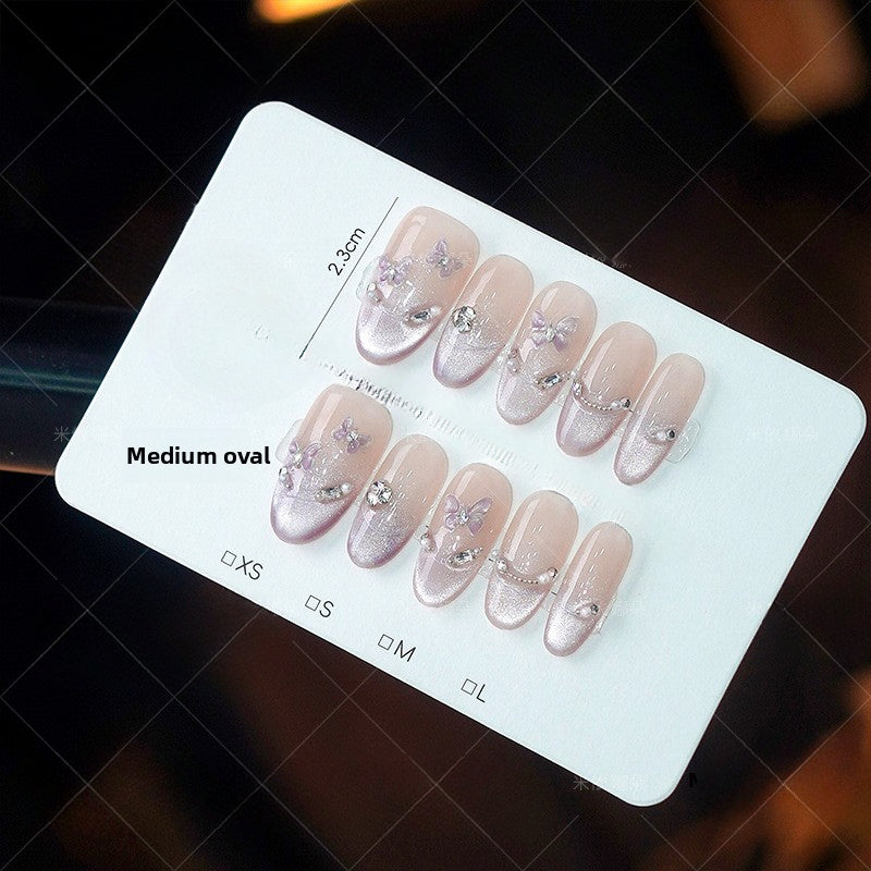 0961- Handmade press on nails