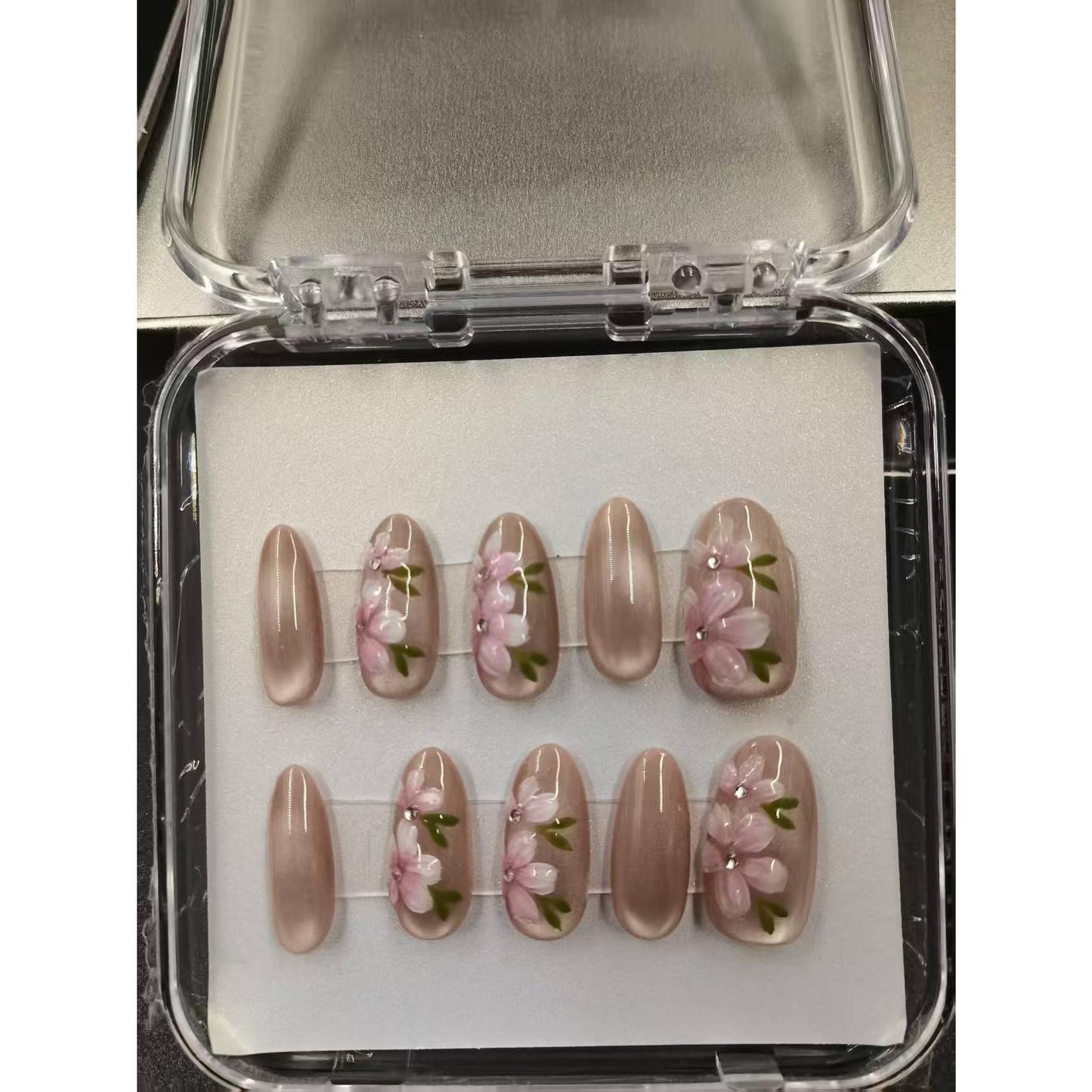 1052- Handmade press on nails